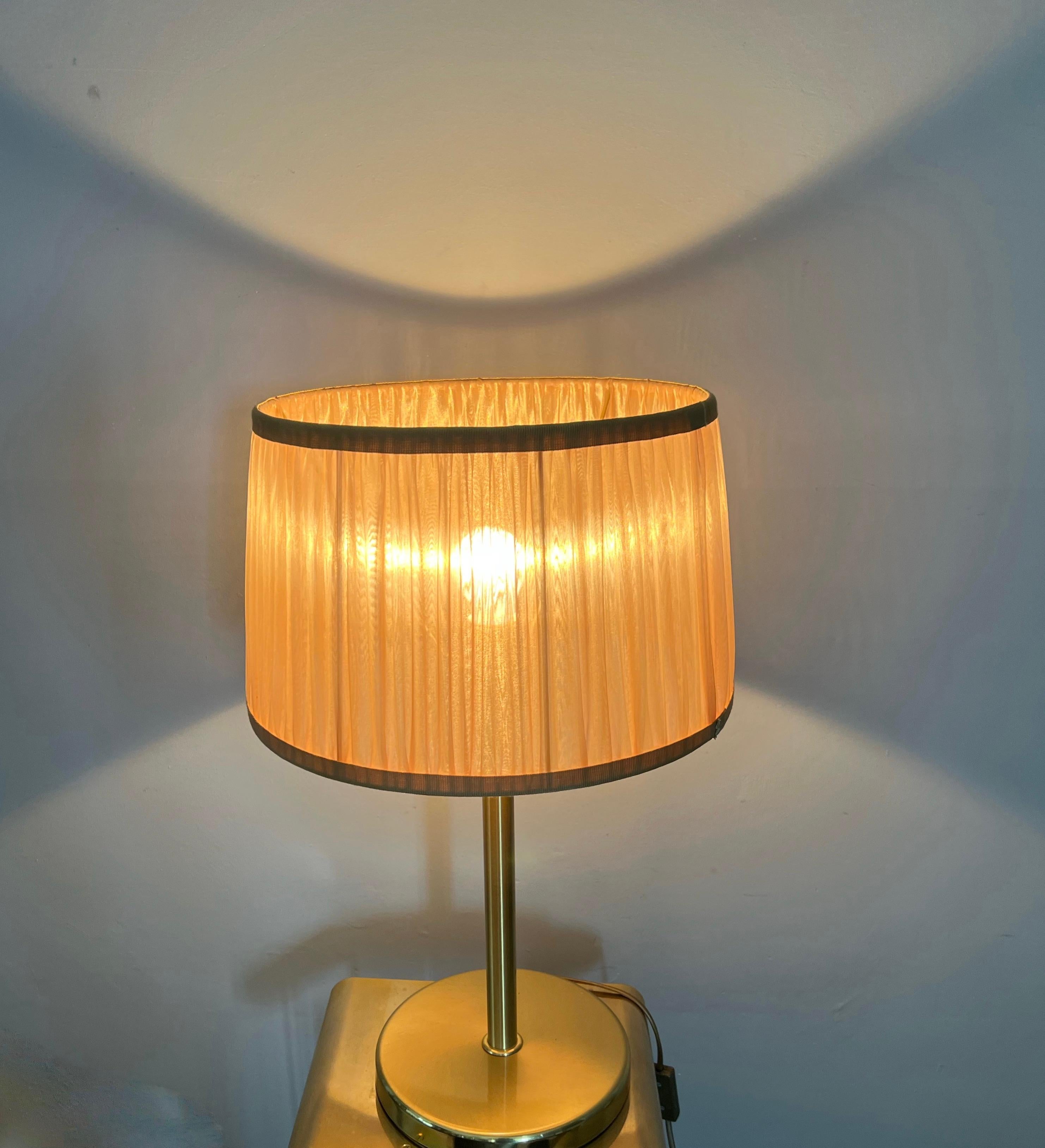 Stunning and Stylish Midcentury Modern Style Pair of Polished Brass