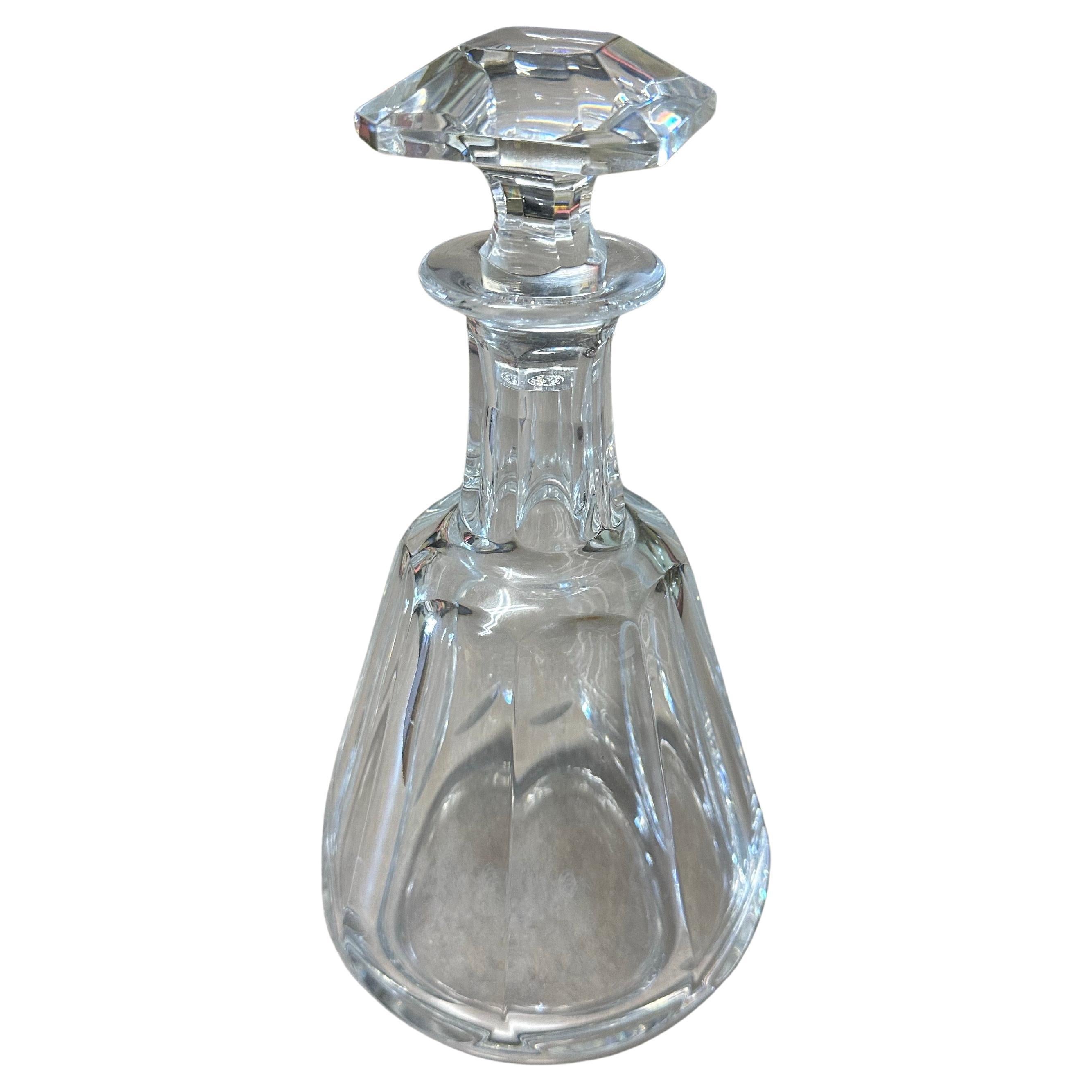 Stunning "Tallyrand" Crystal Decanter with Stopper by Baccarat of France