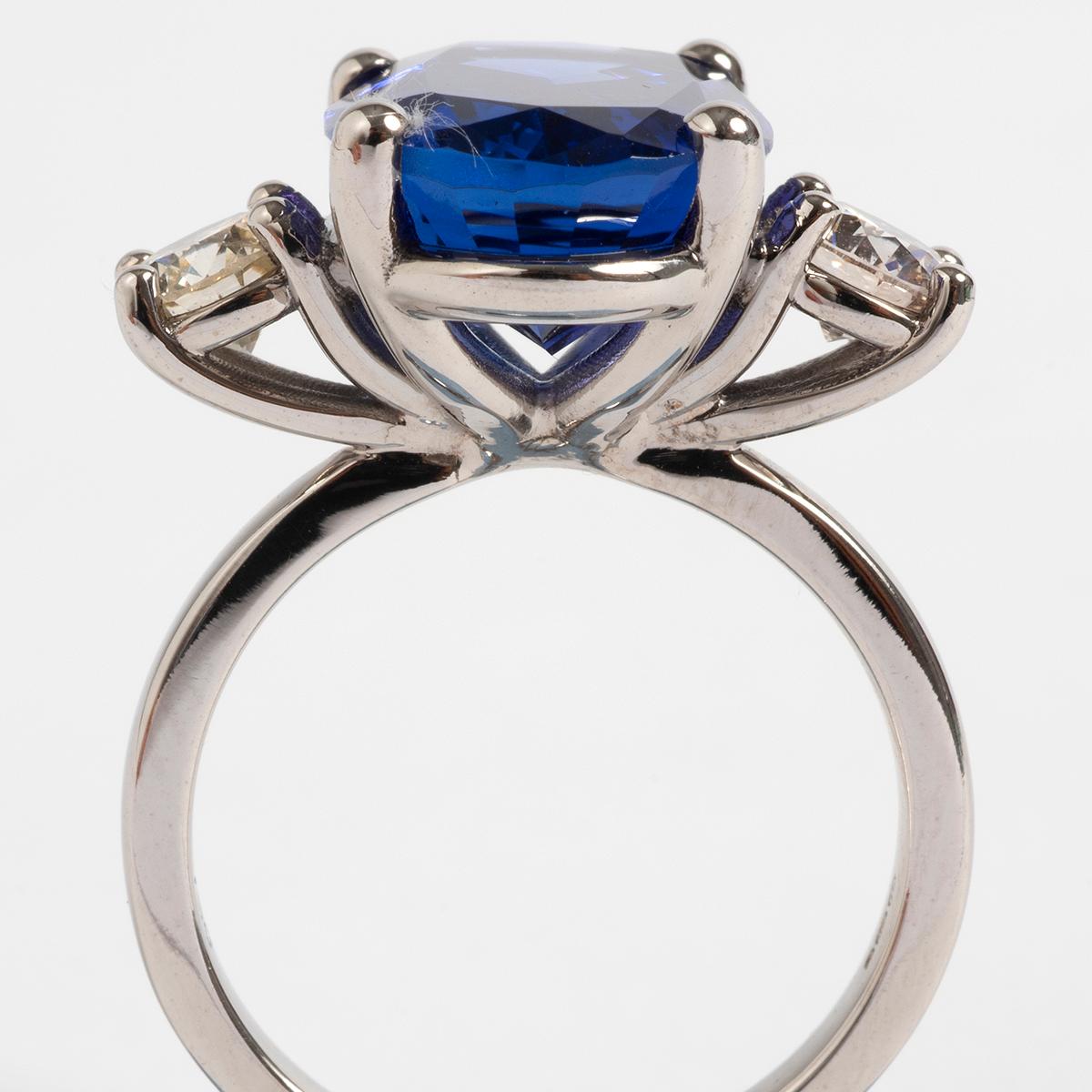 tanzanite trilogy ring