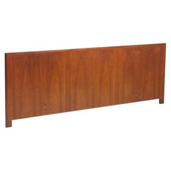 Stunning Teak Danish Mid Century Modern King Headboard made in Denmark