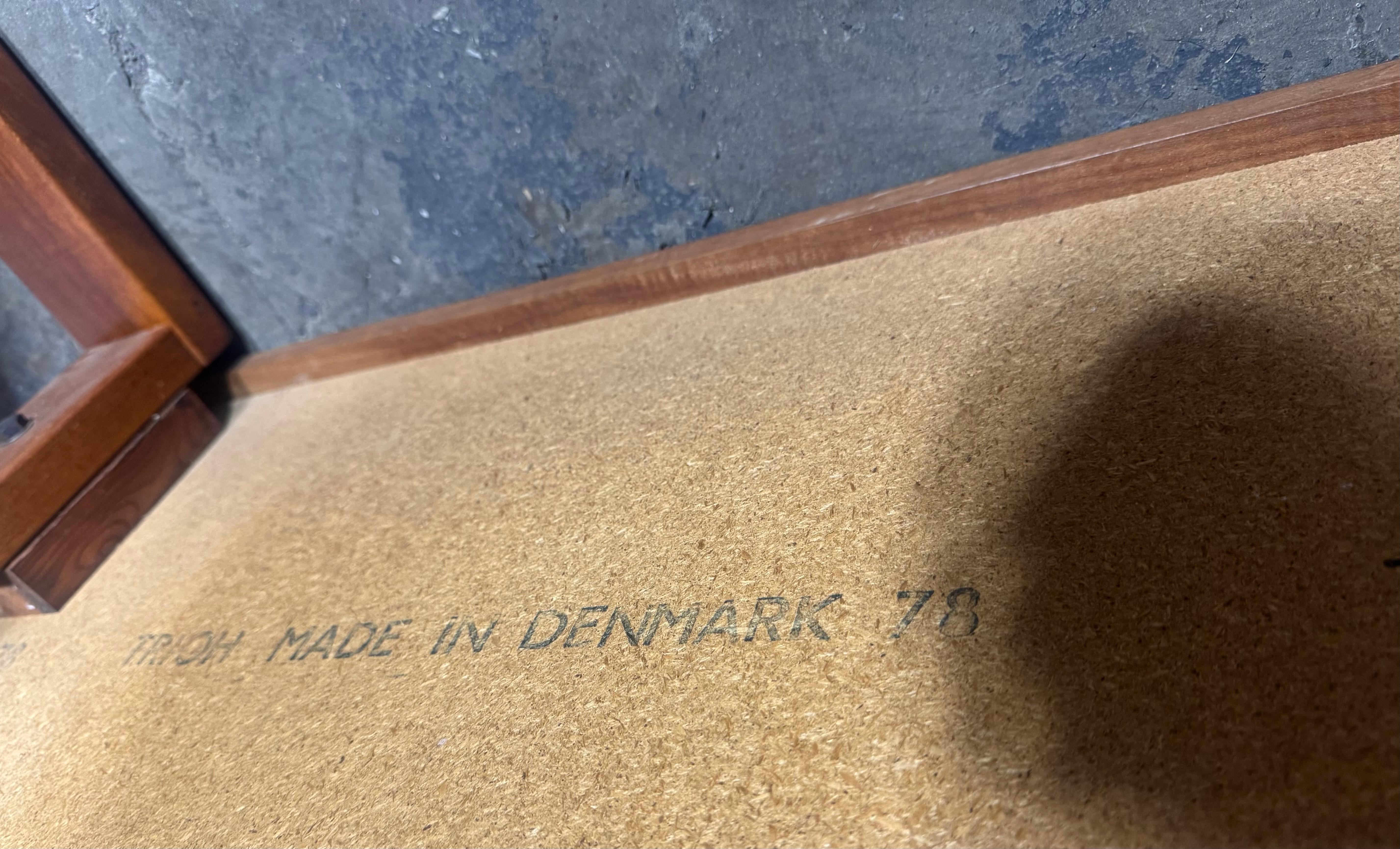 Stunning Teak & Tile Coffee / Cocktail Table by Ox-Art -Trioh c.1978 / Denmark For Sale 5