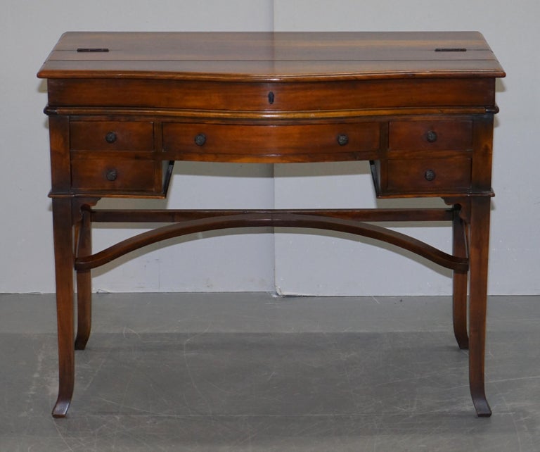 Stunning Theodore Alexander Campaign Folding Desk Workstation