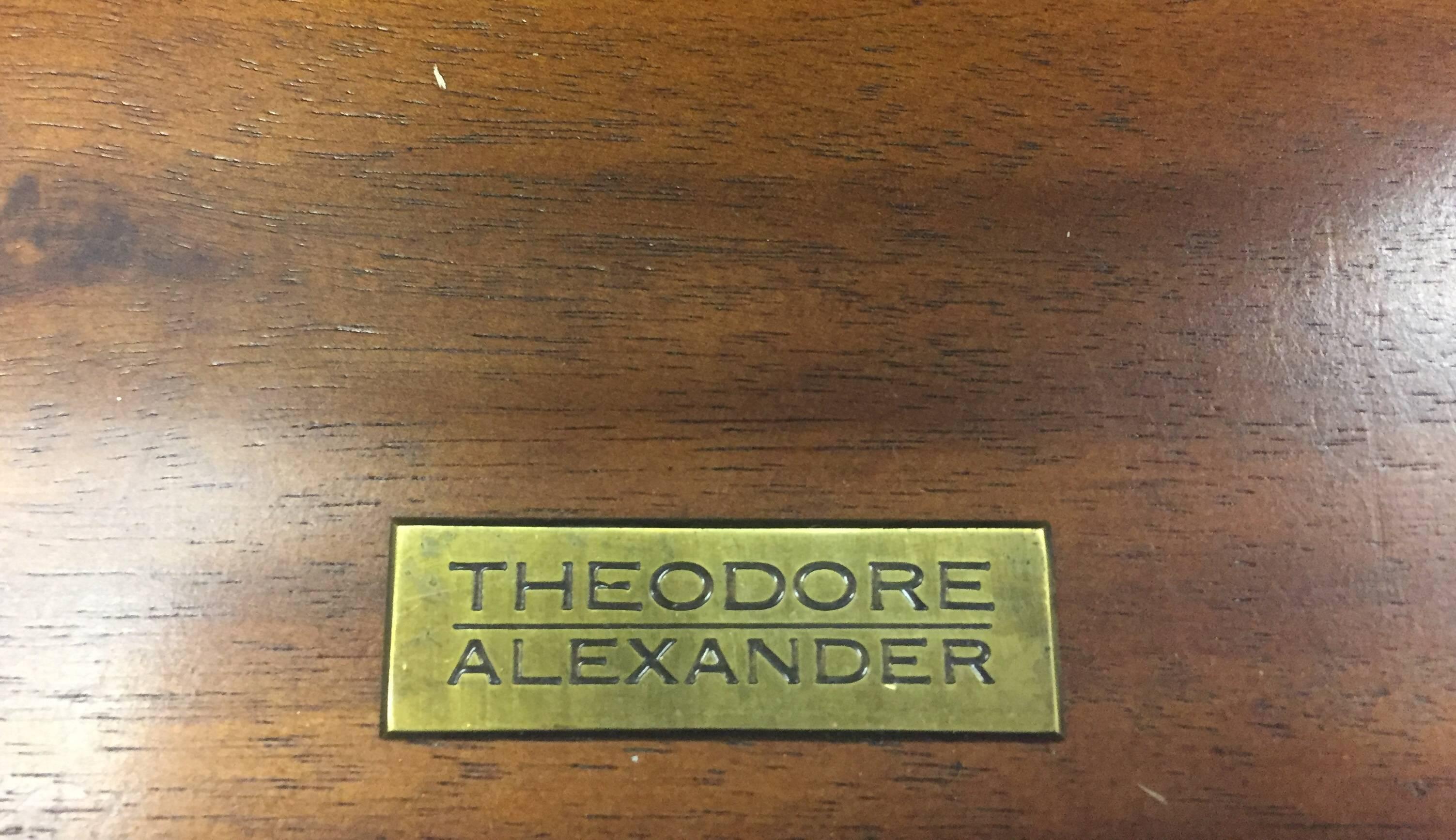 Stunning Theodore Alexander Desk Organizer 1