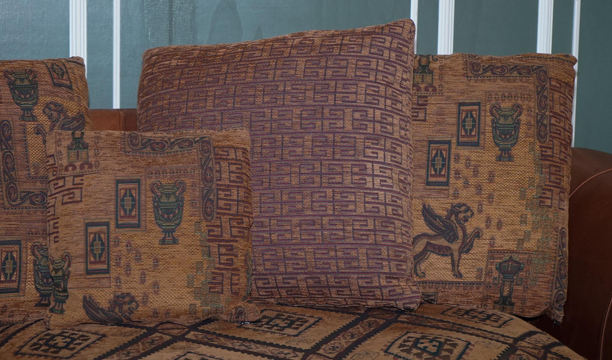 patterned 2 seater sofa