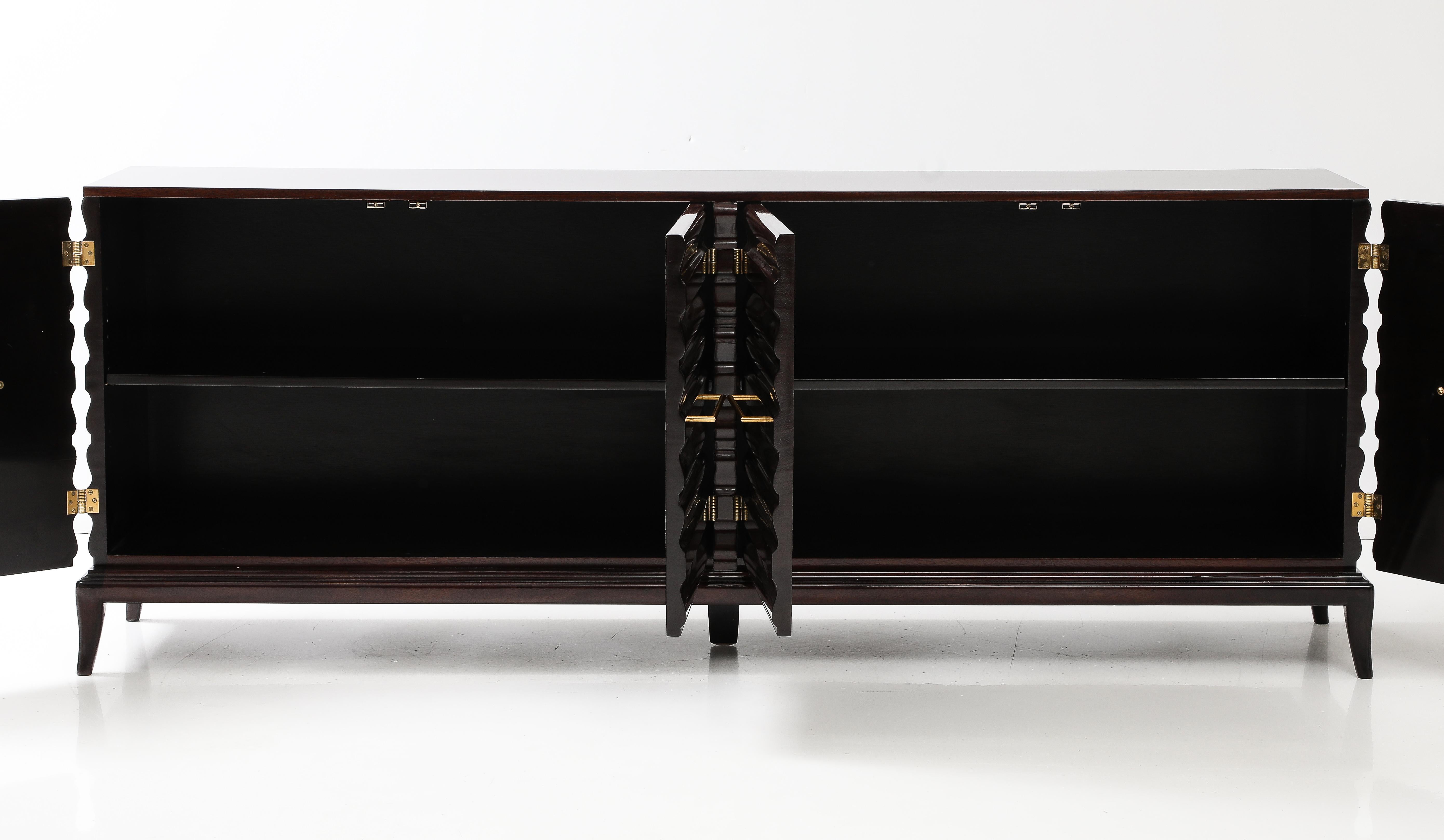 Stunning Tommi Parzinger Cabinet. For Sale 3