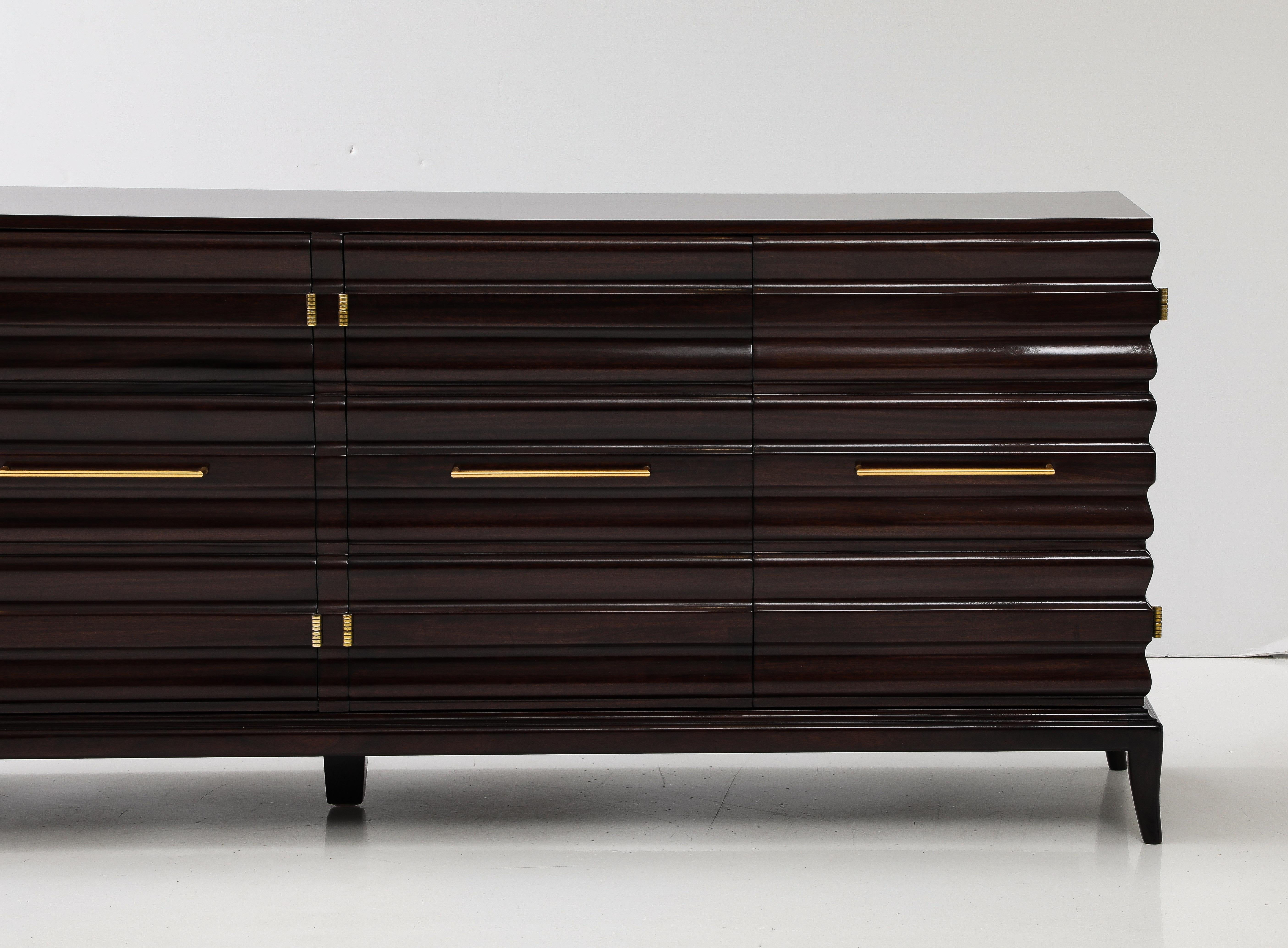 American Stunning Tommi Parzinger Cabinet. For Sale