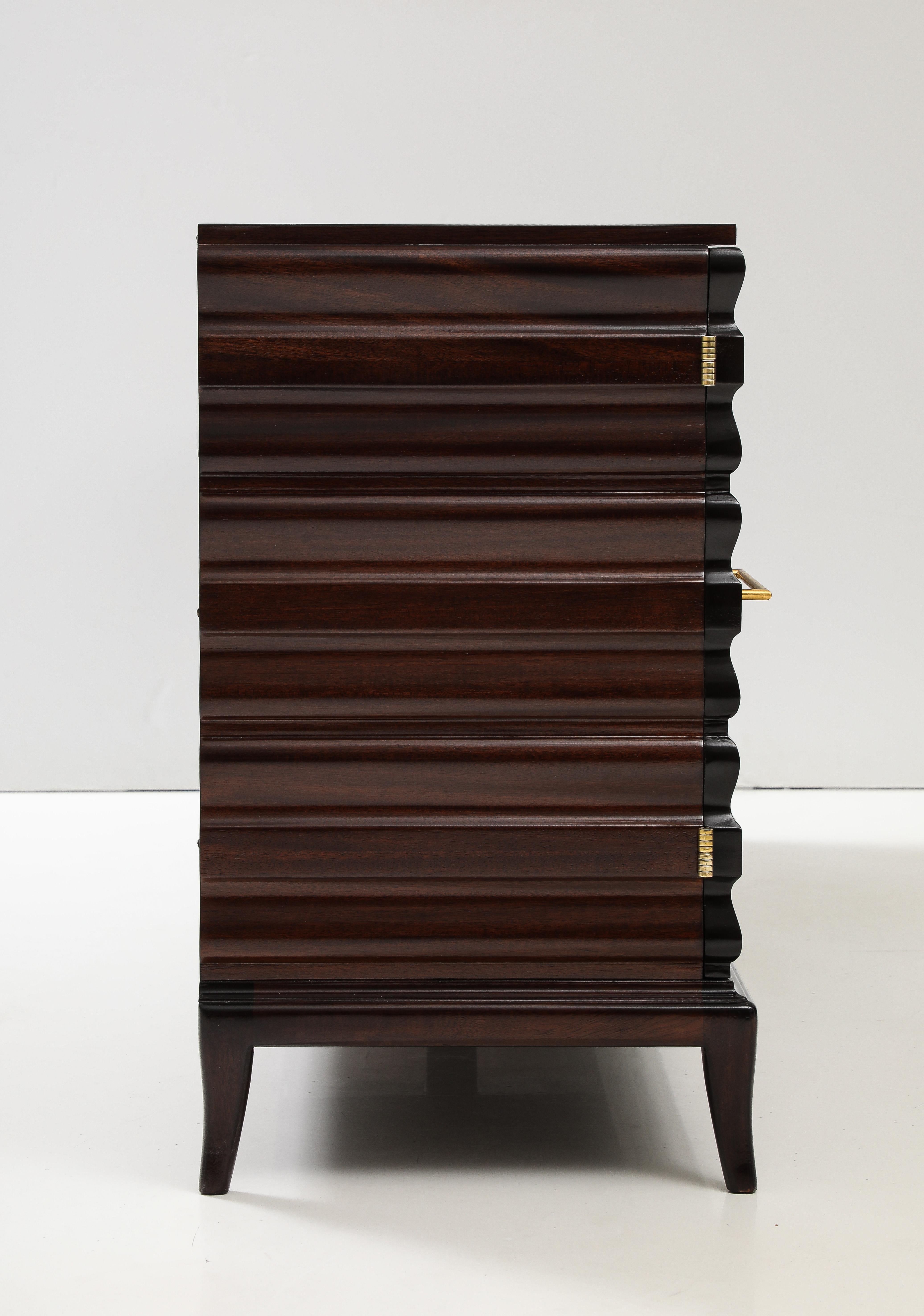 Mid-20th Century Stunning Tommi Parzinger Cabinet. For Sale