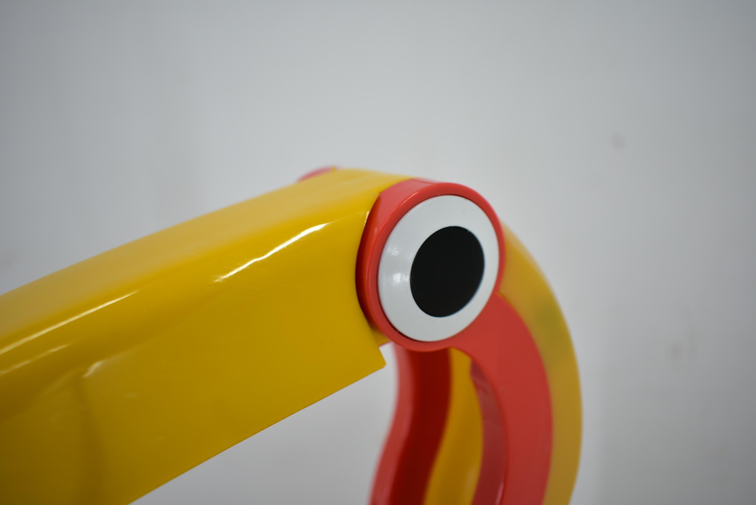 Stunning Toucan Table Lamp by H.T.Huang for Lenoir, 1975s. For Sale 10