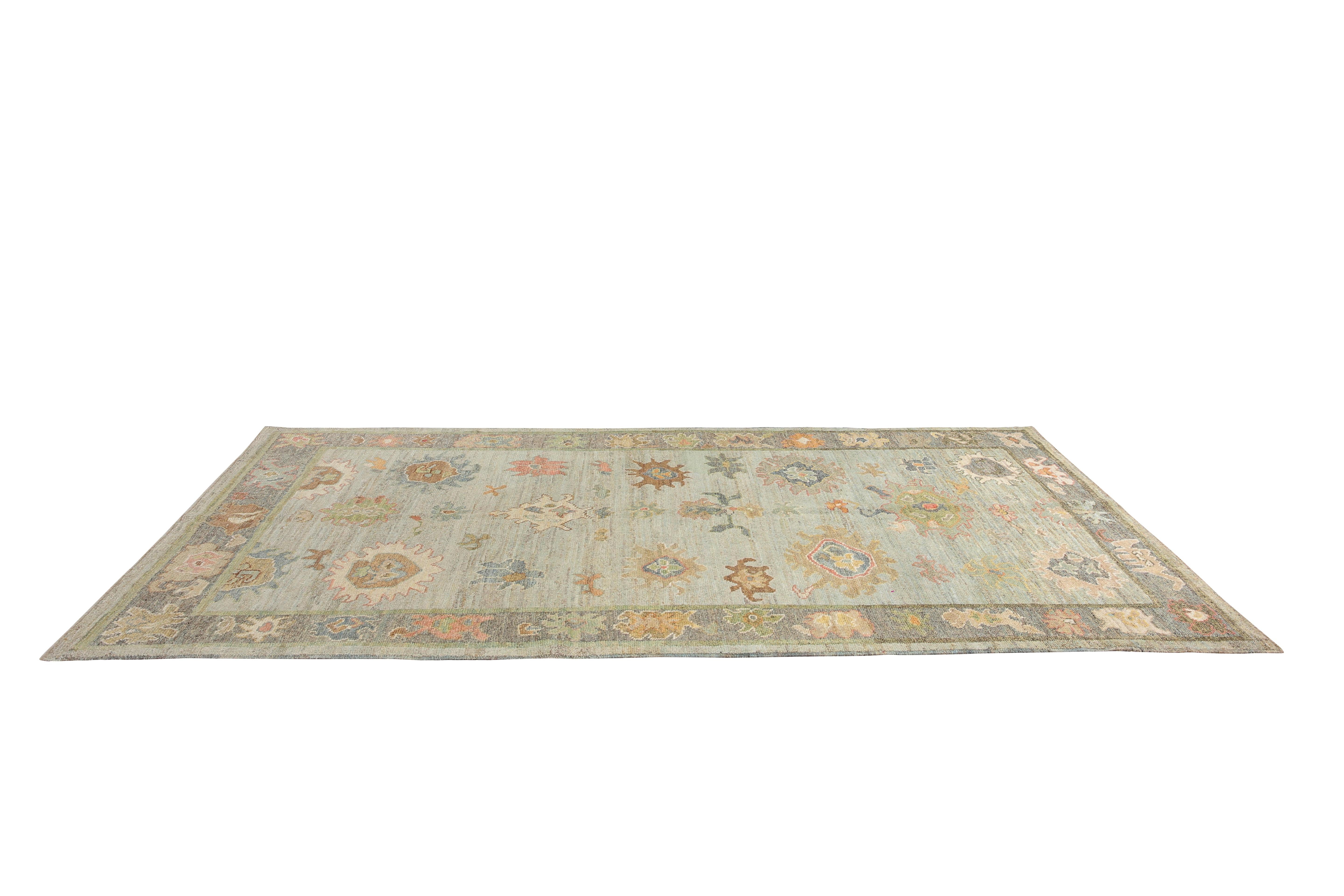 Afghan Stunning Traditional Oushak Rug For Sale