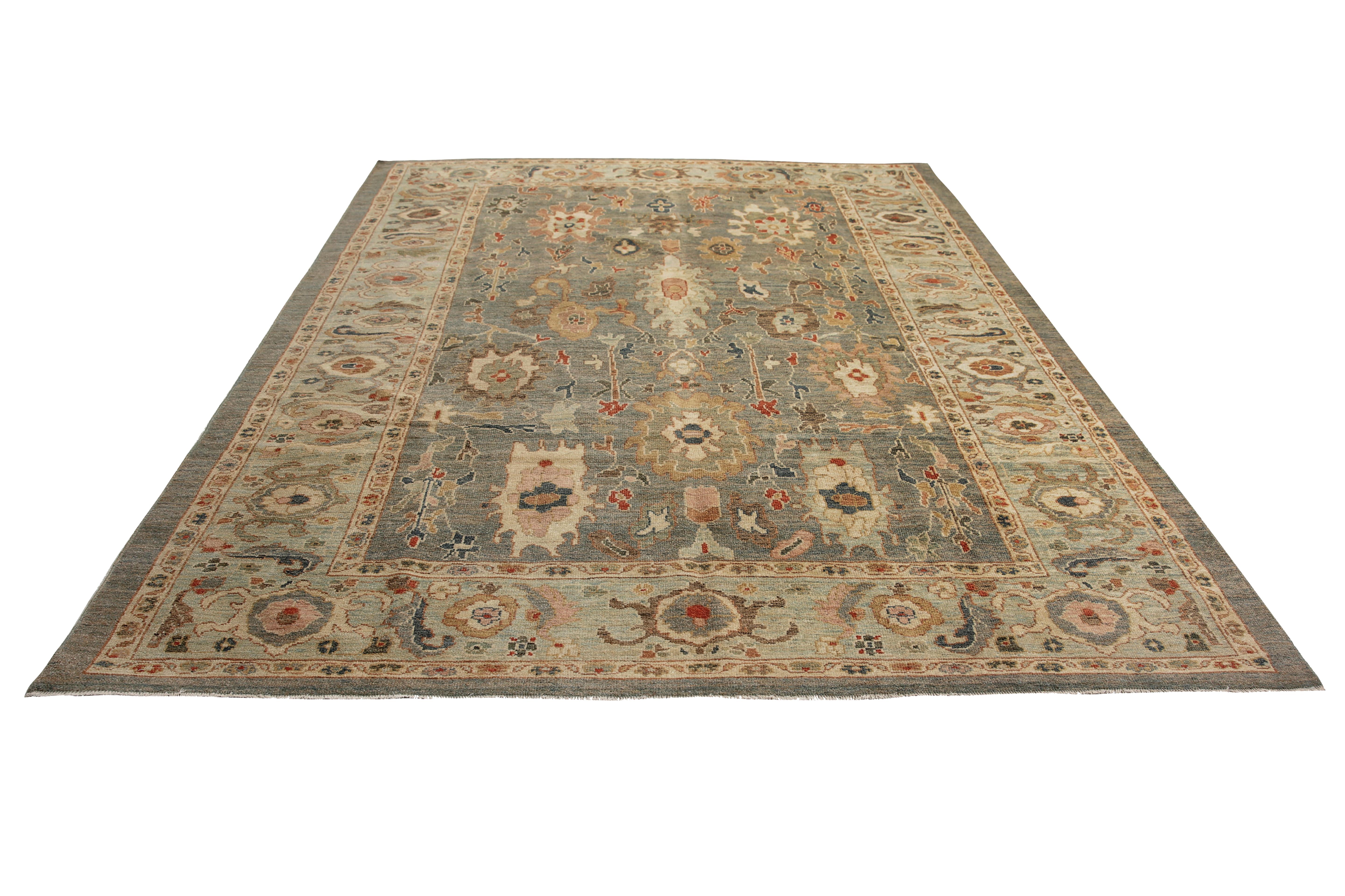 Wool Stunning Traditional Sultanabad Rug For Sale
