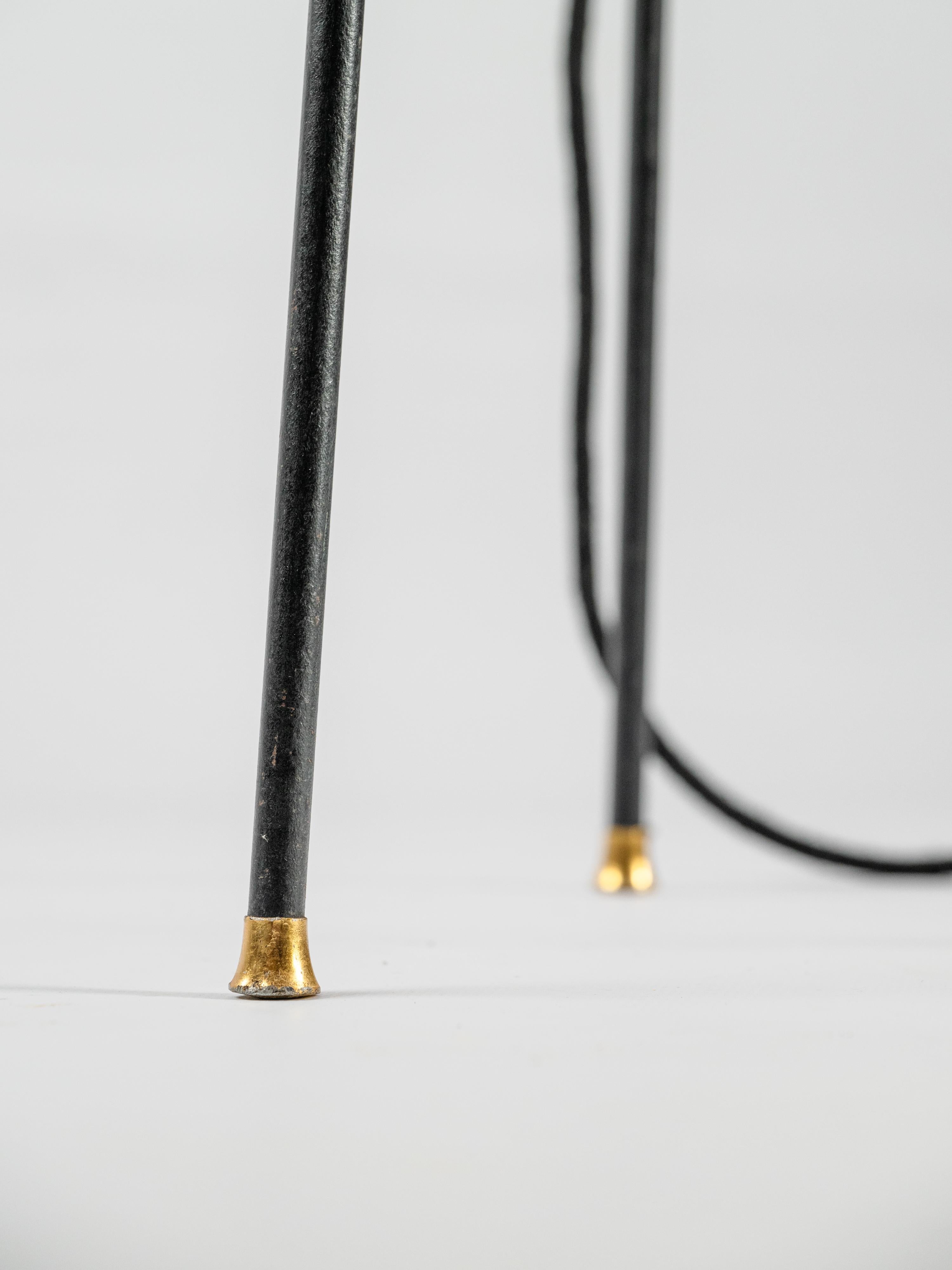 Superbe lampadaire tripode de l'ère spatiale en vente 5