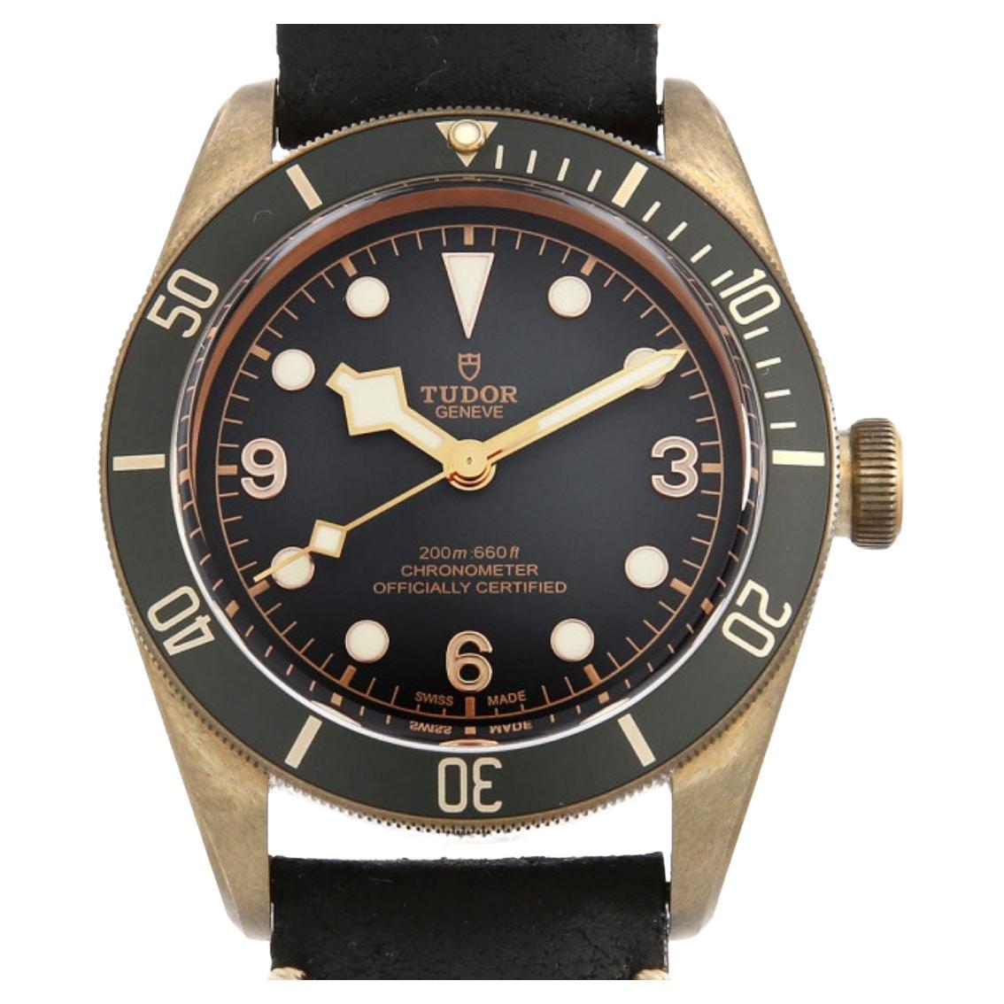 Stunning Tudor Black Bay Bronze 79250BA Men's PreOwned Luxury Diver