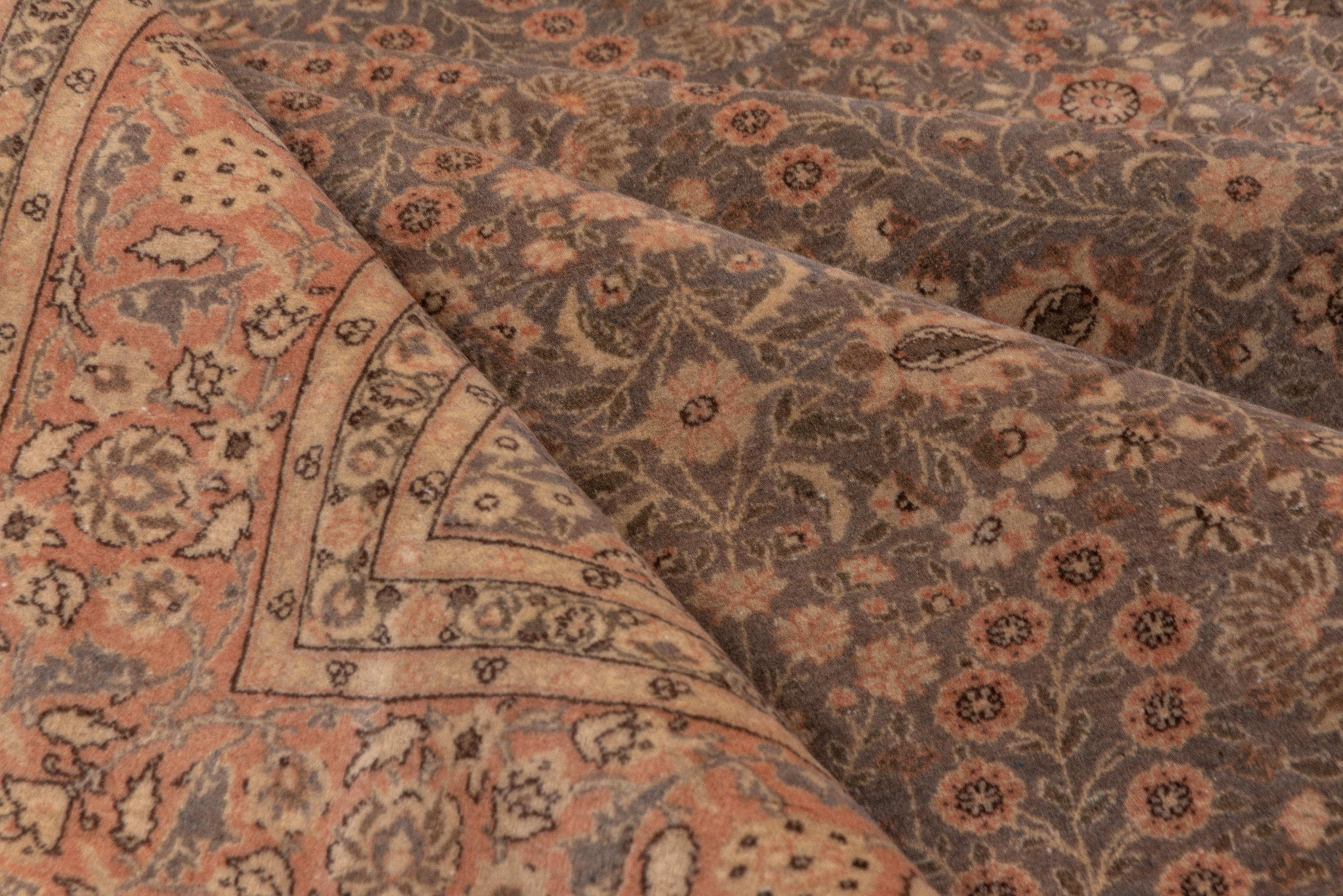 Mid-20th Century Stunning Turkish Hereke Carpet For Sale