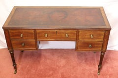 Stunning Unusual George IV Walnut Gentlemen’s Fitted Dressing/Writing Table