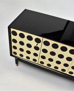Stunning Upcycled G Plan Sideboard, Retro Credenza with Brass Detail Design