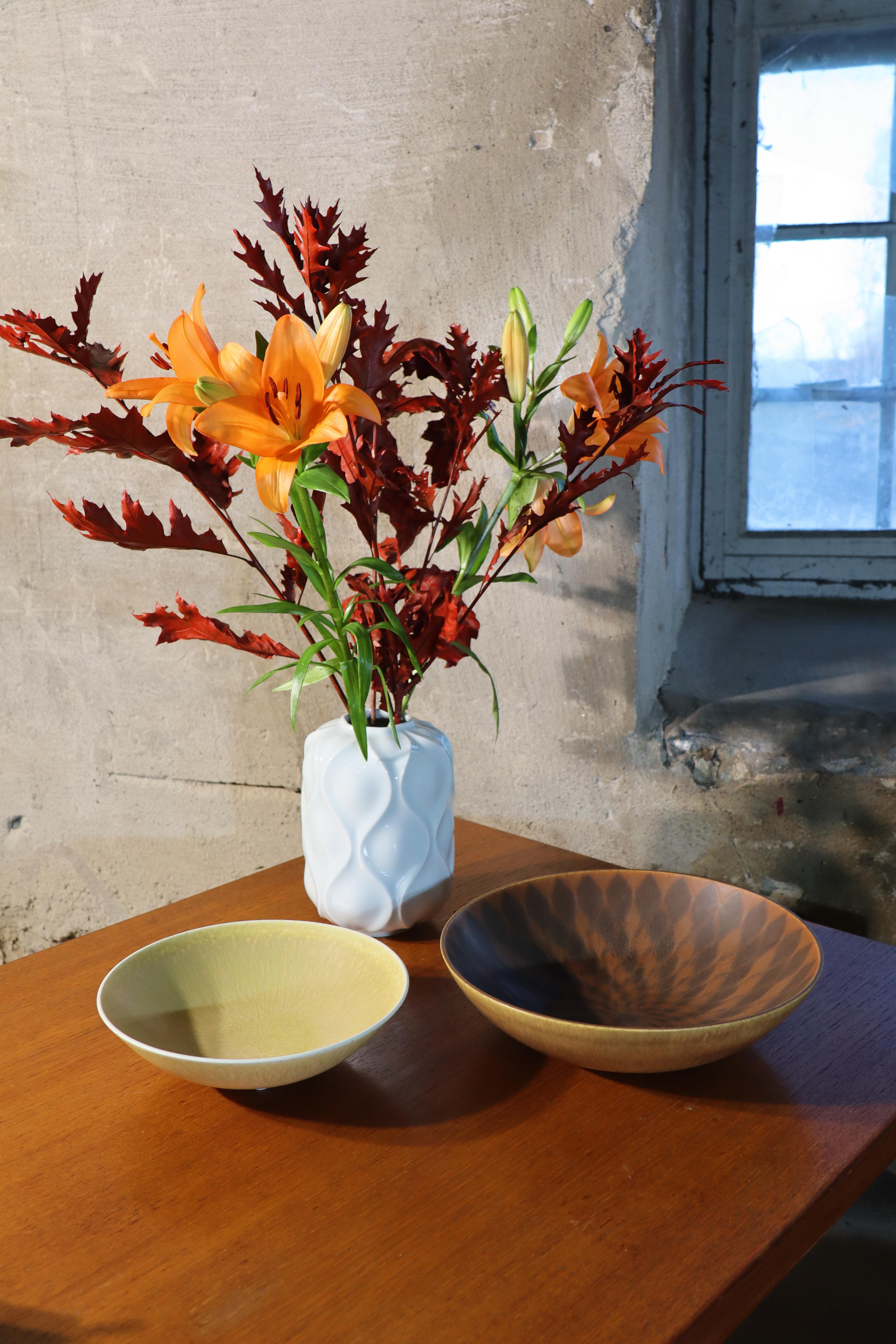 Splendido vaso - Bari - Sven-Erik Skawonius - Upsala Ekeby Karlskrona anni '50 In condizioni ottime in vendita a Stockholm, SE