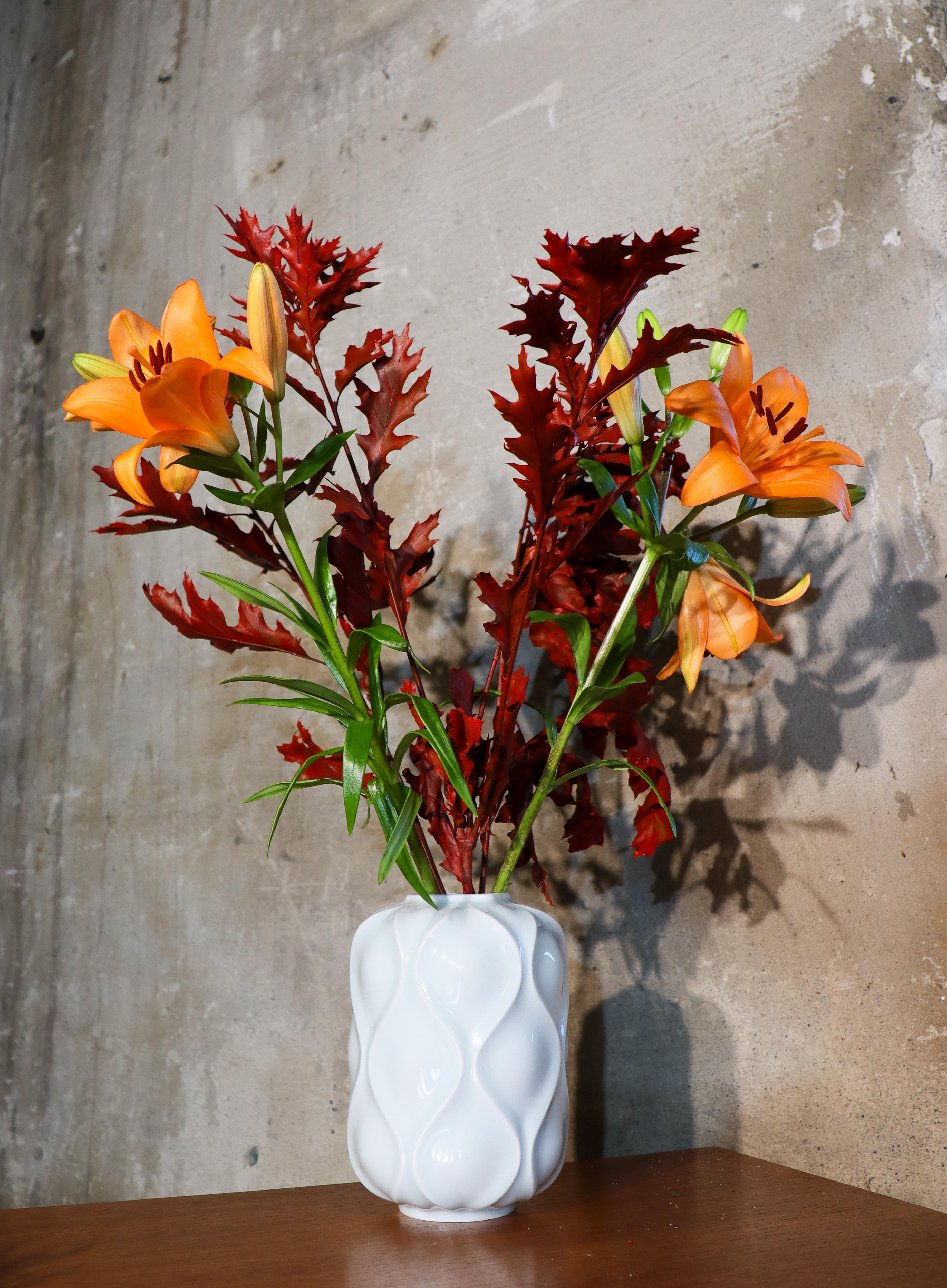 Scandinavo moderno Splendido vaso - Bari - Sven-Erik Skawonius - Upsala Ekeby Karlskrona anni '50 in vendita