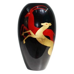 Stunning Vase Signed by "Bonega - Paris" and "Christian Dior"