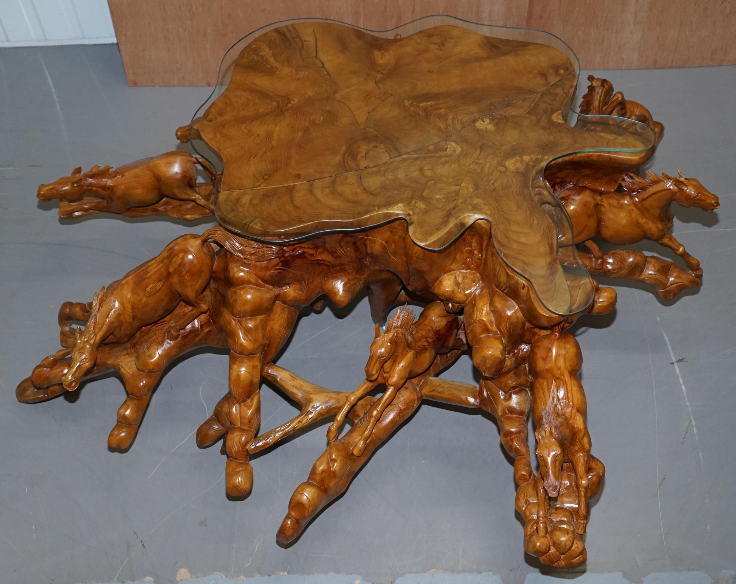 equestrian coffee table