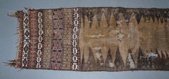 Stunning Very Rare & Old Native American Indian Kilim Wall Hanging Striped Throw