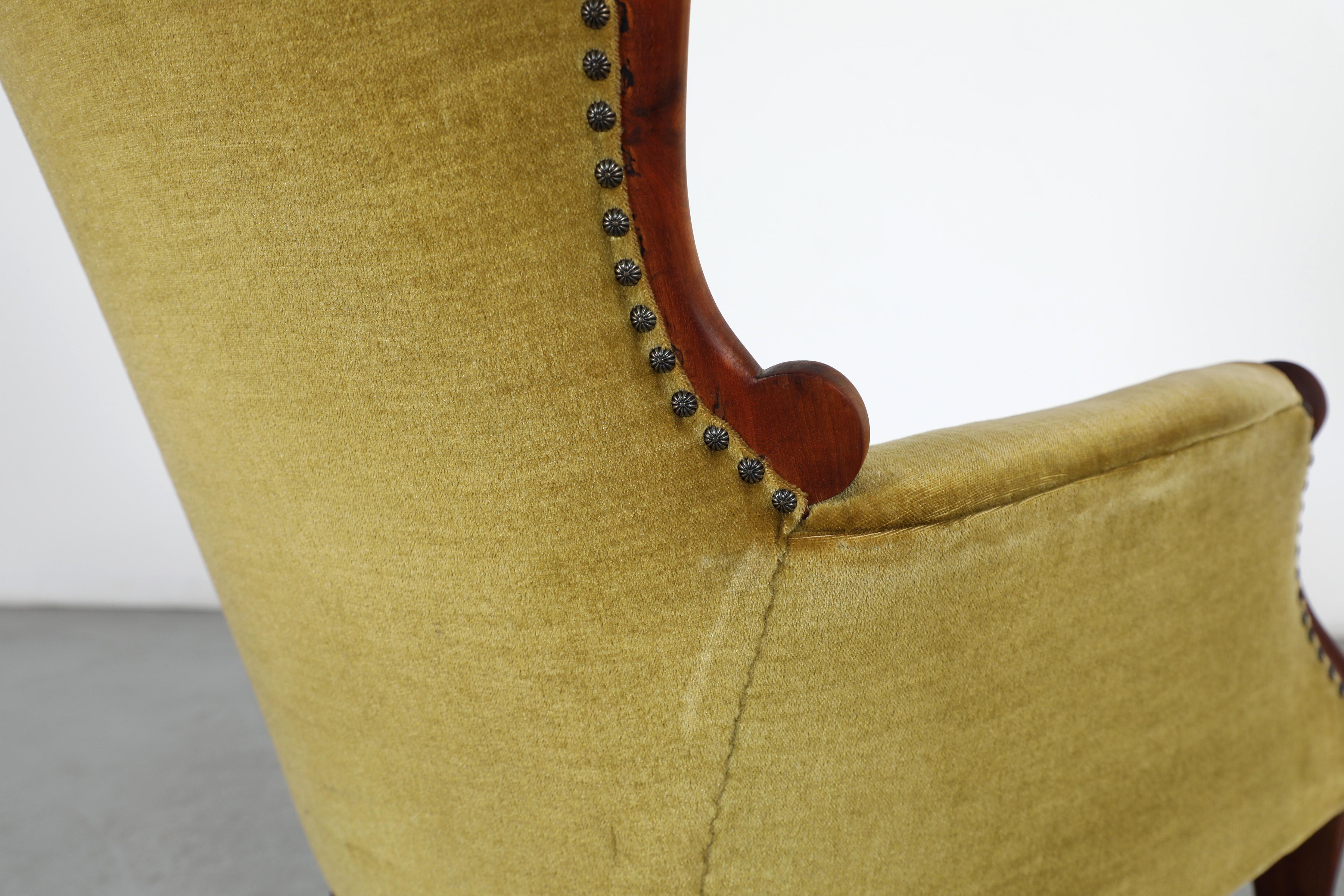 Superbe chaise de salon à dossier arrondi de l'époque victorienne, style 