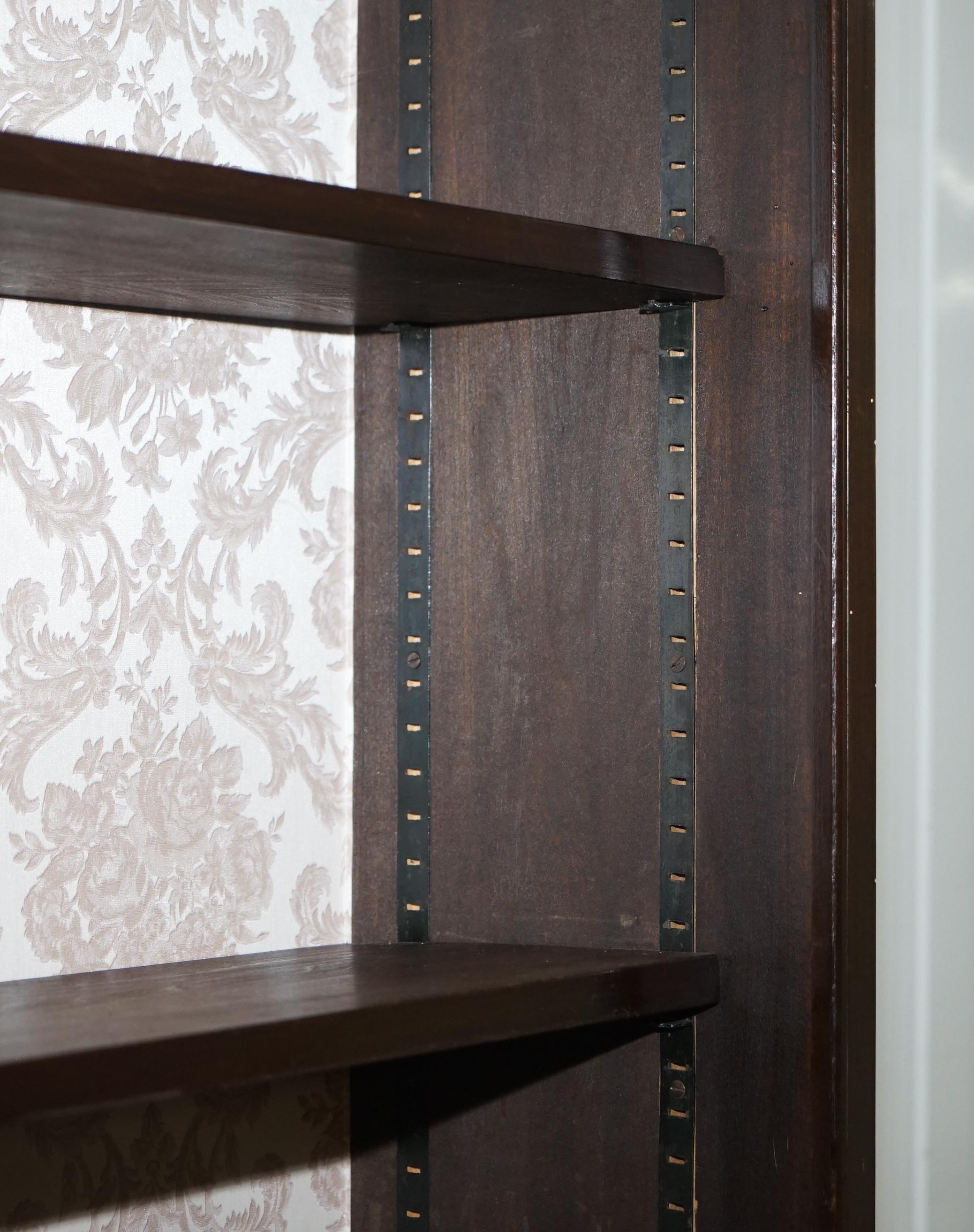 Stunning Victorian Full Sized Habberdashery Apocethary Cabinet Library Bookcase For Sale 11