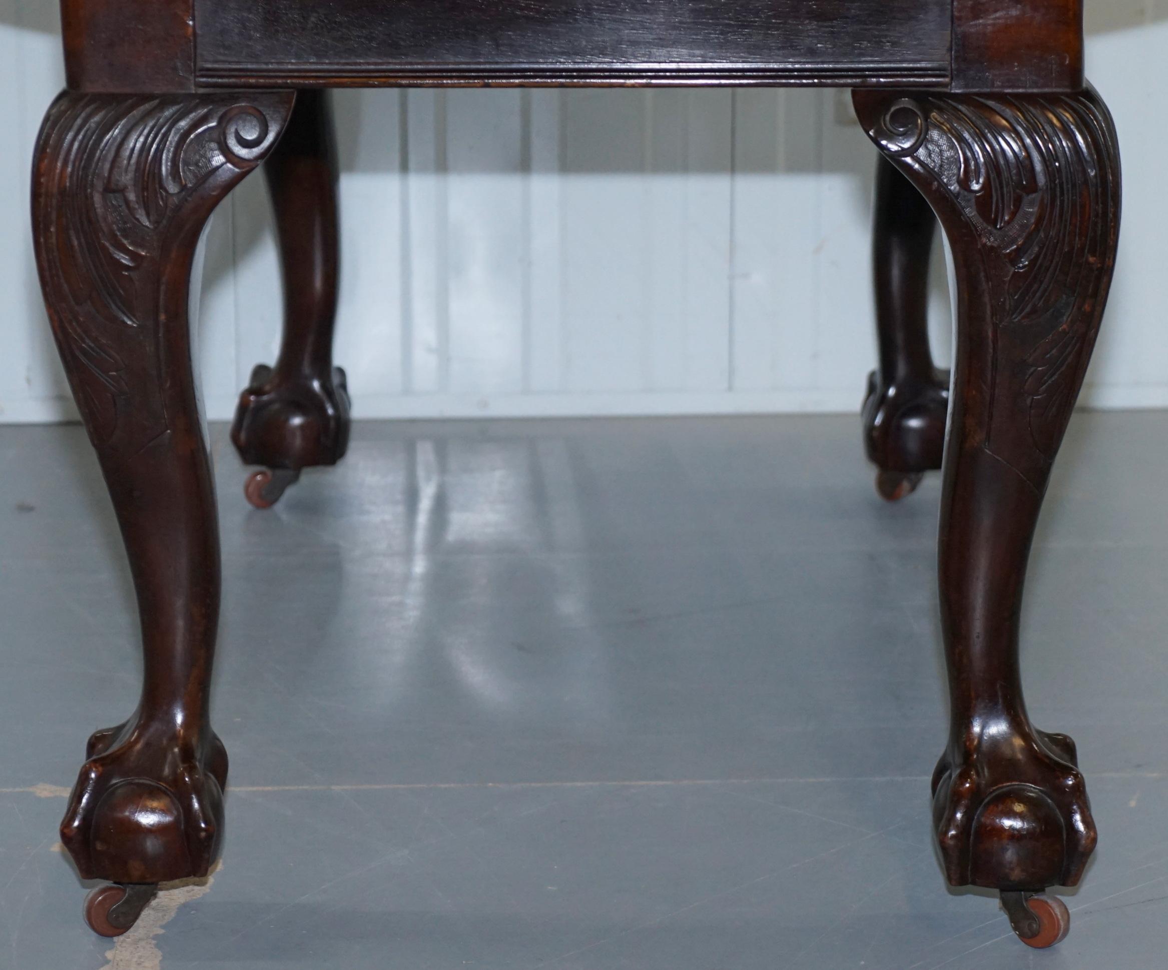 Atemberaubender viktorianischer ausziehbarer Esstisch aus massivem Hartholz von James Phillips & Son im Angebot 8