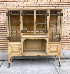 Stunning Beveled Glass Cabinet/Etagere