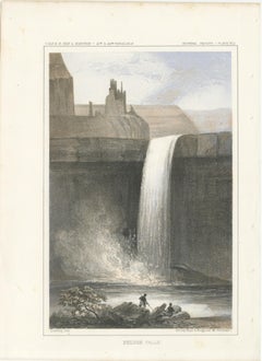 Stunning View of Palouse Falls – Scenic Cascade in Washington, 1856