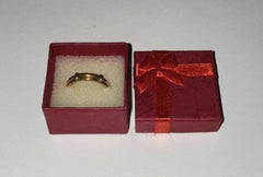 STUNNING ViNTAGE ASPREY MADE IN ITALY STAMPED 18CT GOLD STRESS RING