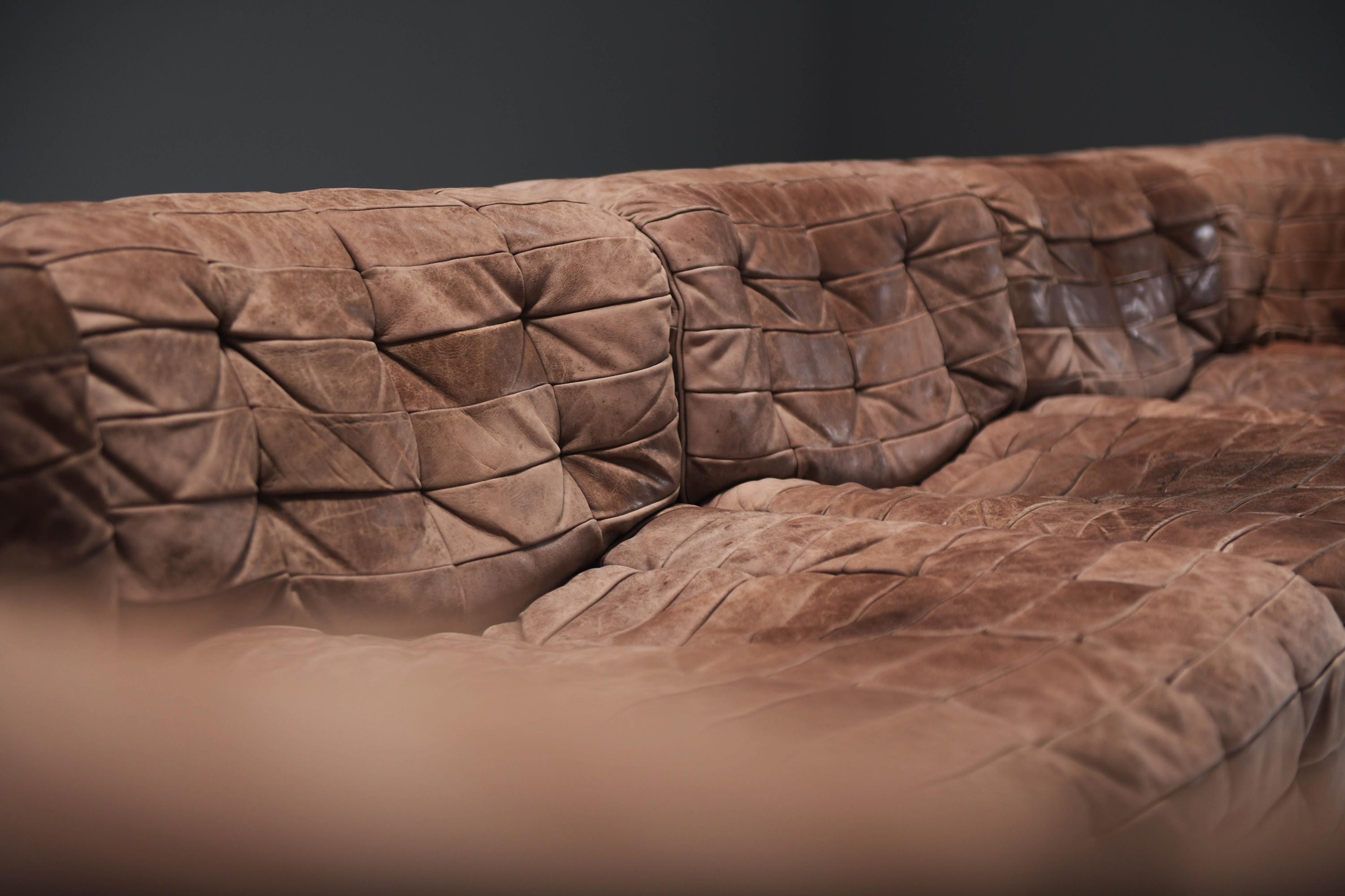 Stunning vintage DS 11 modular sofa  by De Sede Team for De Sede Swiss 1