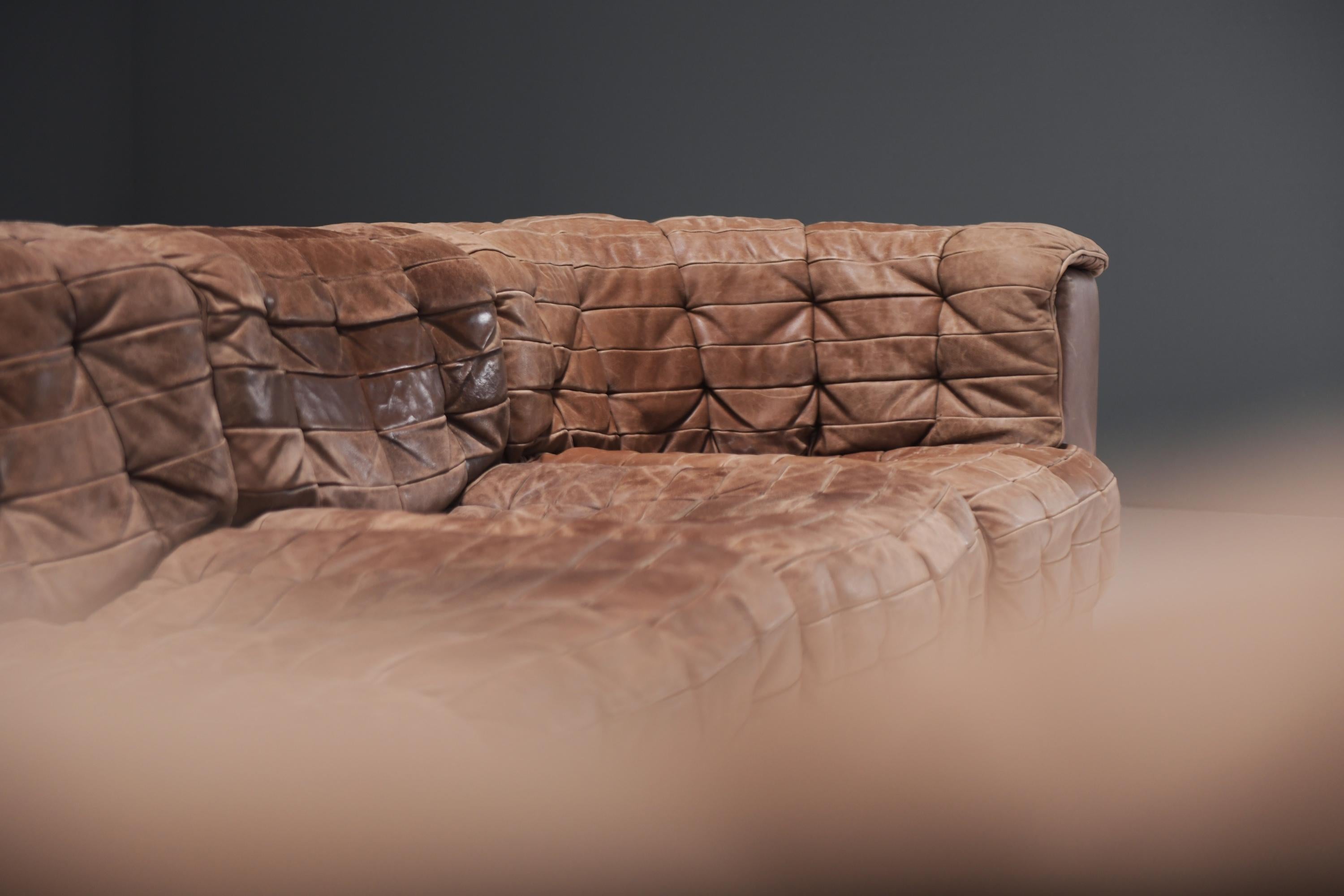 Stunning vintage DS 11 modular sofa  by De Sede Team for De Sede Swiss 2