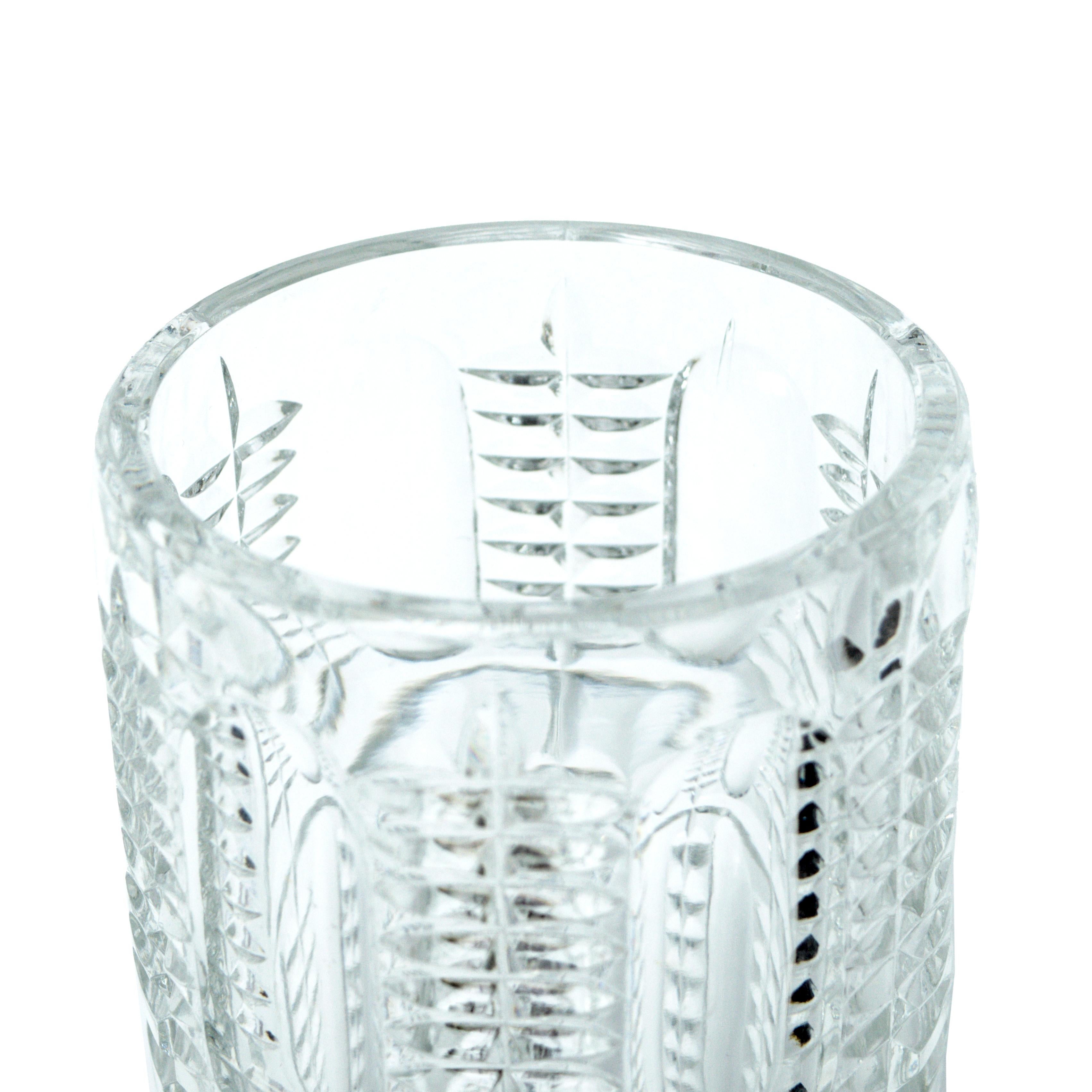 Swedish Stunning Vintage Glass Vase from Sweden, 1940s For Sale