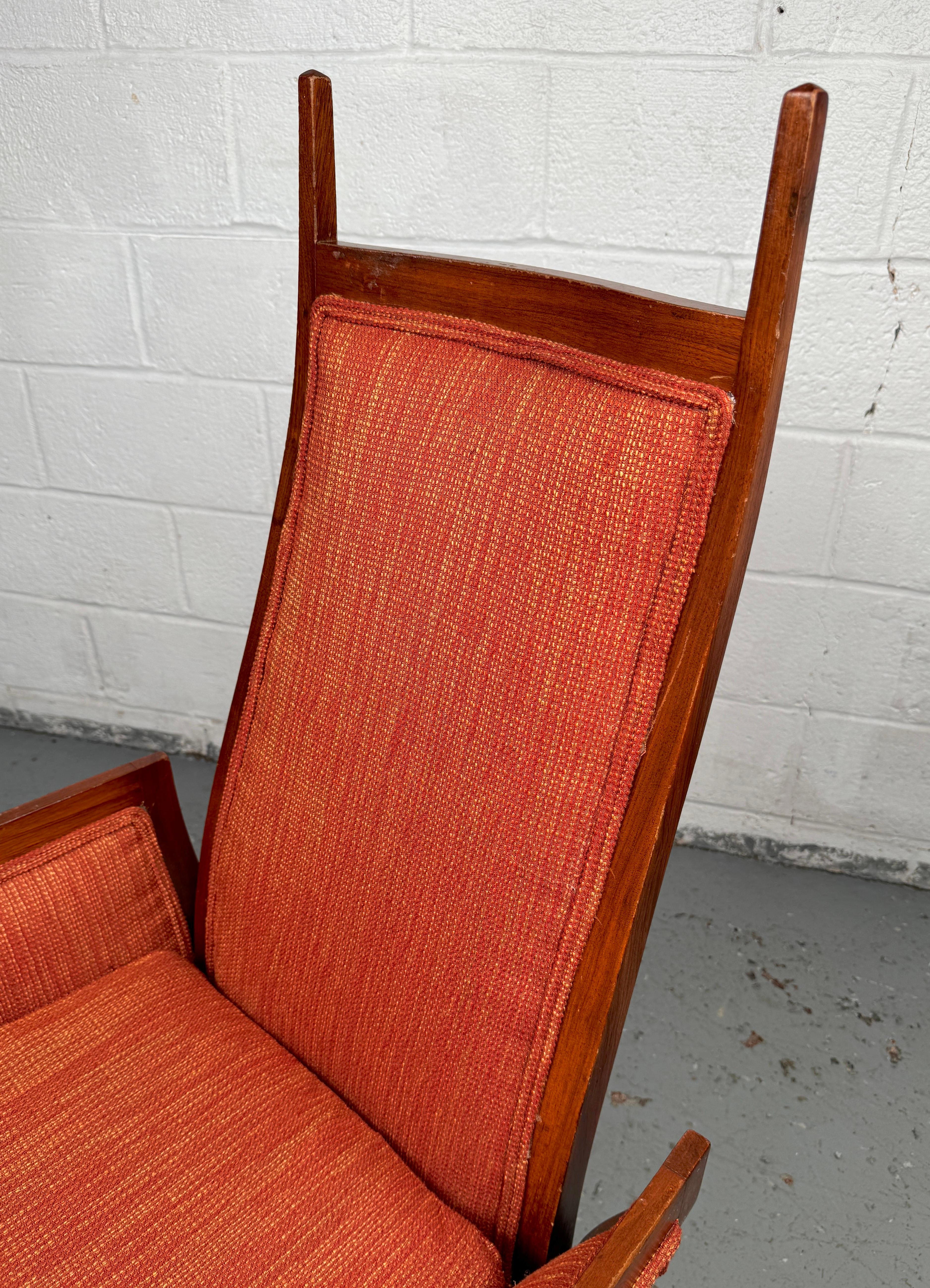 Atemberaubende Vintage-Hochlehner von Ben Seibel im Angebot 3