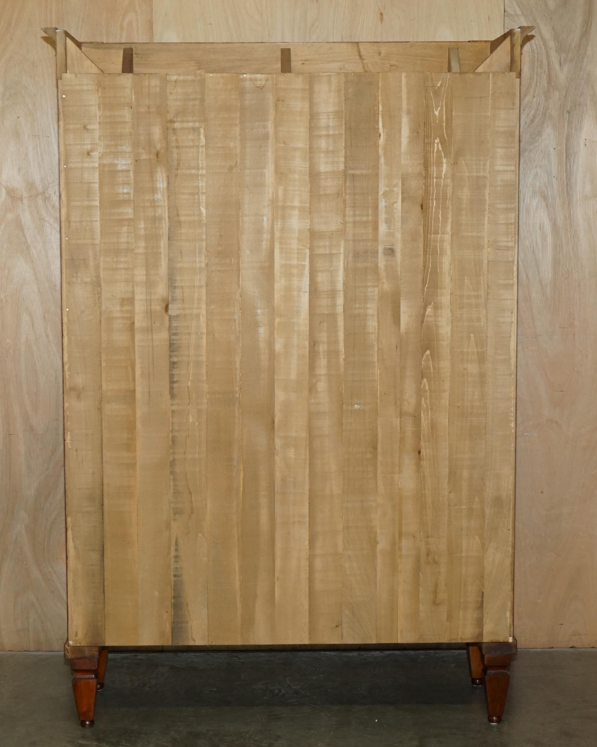 STUNNING ViNTAGE ITALIAN MARQUEtry INLAID WARDROBE ARMOIRE OR HALL CUPBOARD im Angebot 8