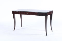 Stunning Vintage Italian Scallop Edged Ebonised Desk or dressing table