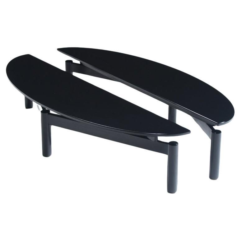 Stunning vintage Sinbad Coffee Tables 1989 by Vico Magistretti for CASSINA Italy For Sale