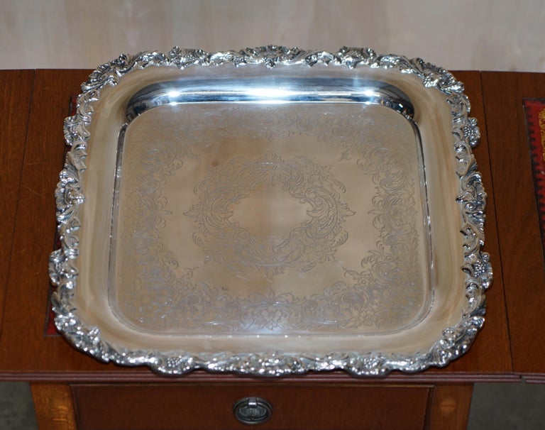 Stunning Vintage ster Wilcox Sterling Silver Plated Wine Drinks