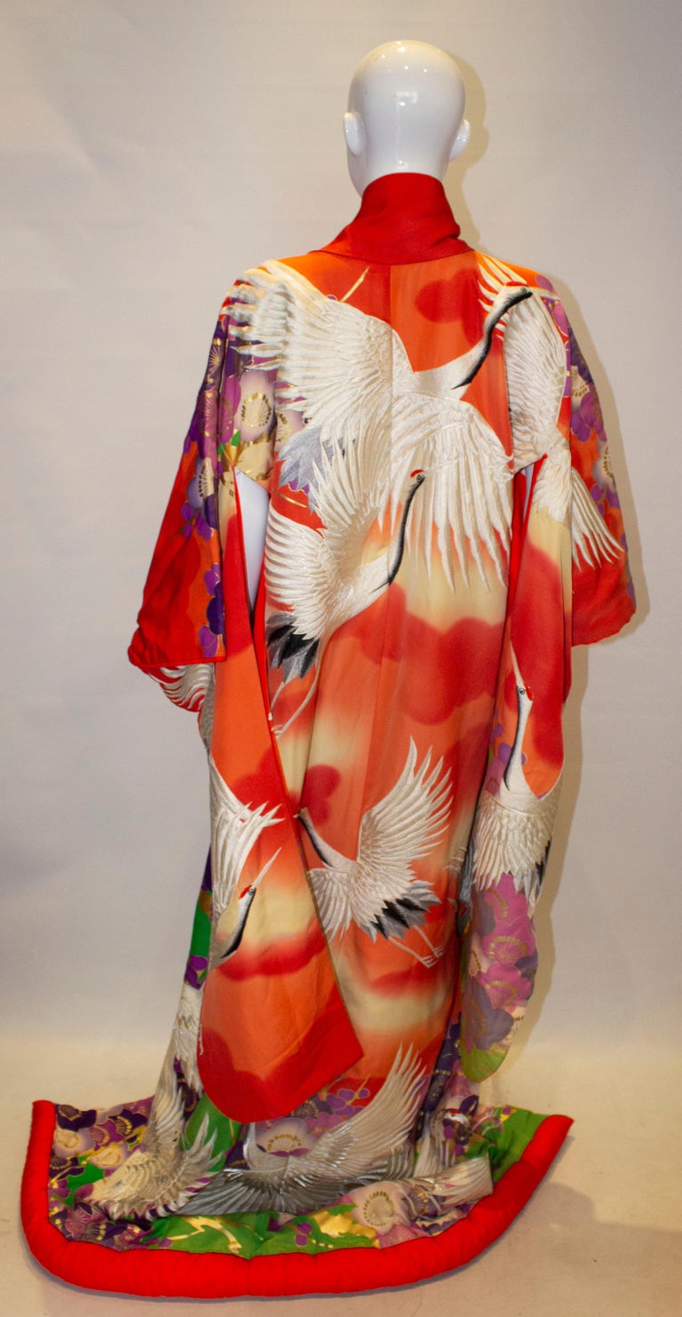 Stunning Vintage Wedding Kimono For Sale at 1stDibs kimonos for sale
