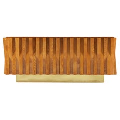 Stunning vintage wooden sideboard by L.A. Studi Italy