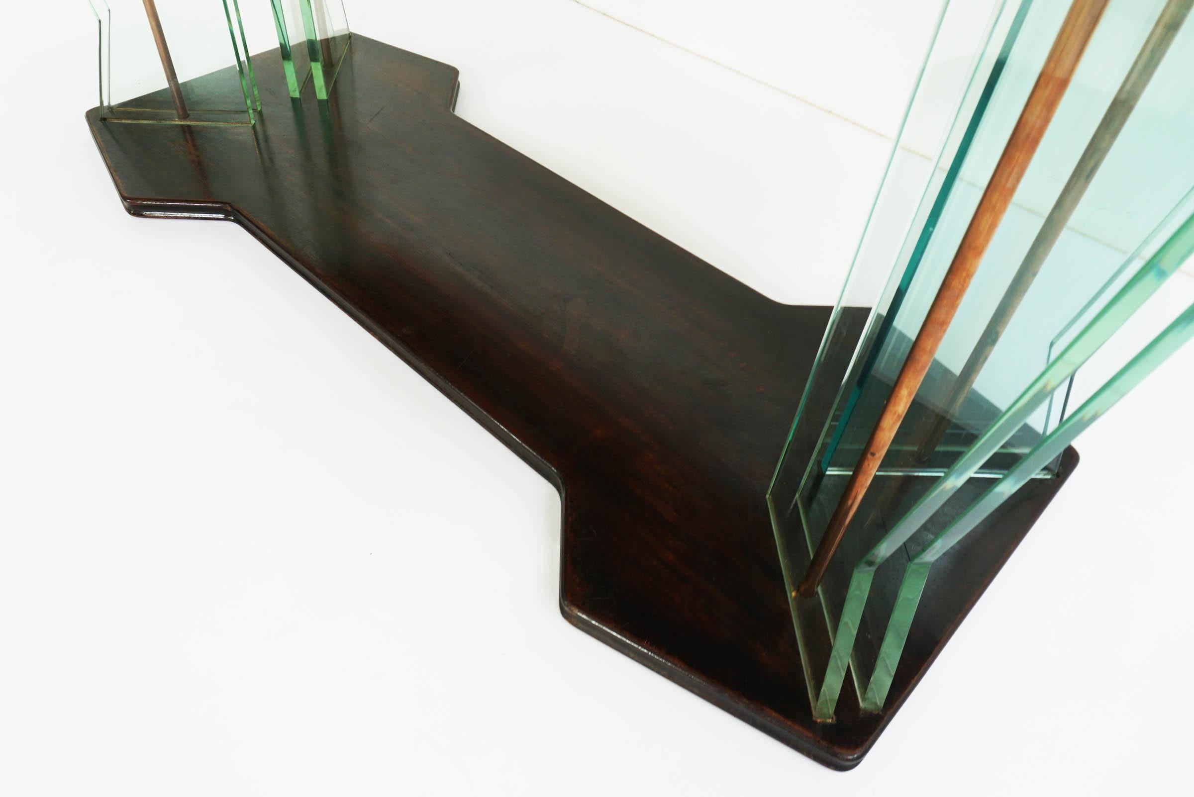 Stunning Vittorio Dassi, 1950 Italian Suspended Table For Sale 4