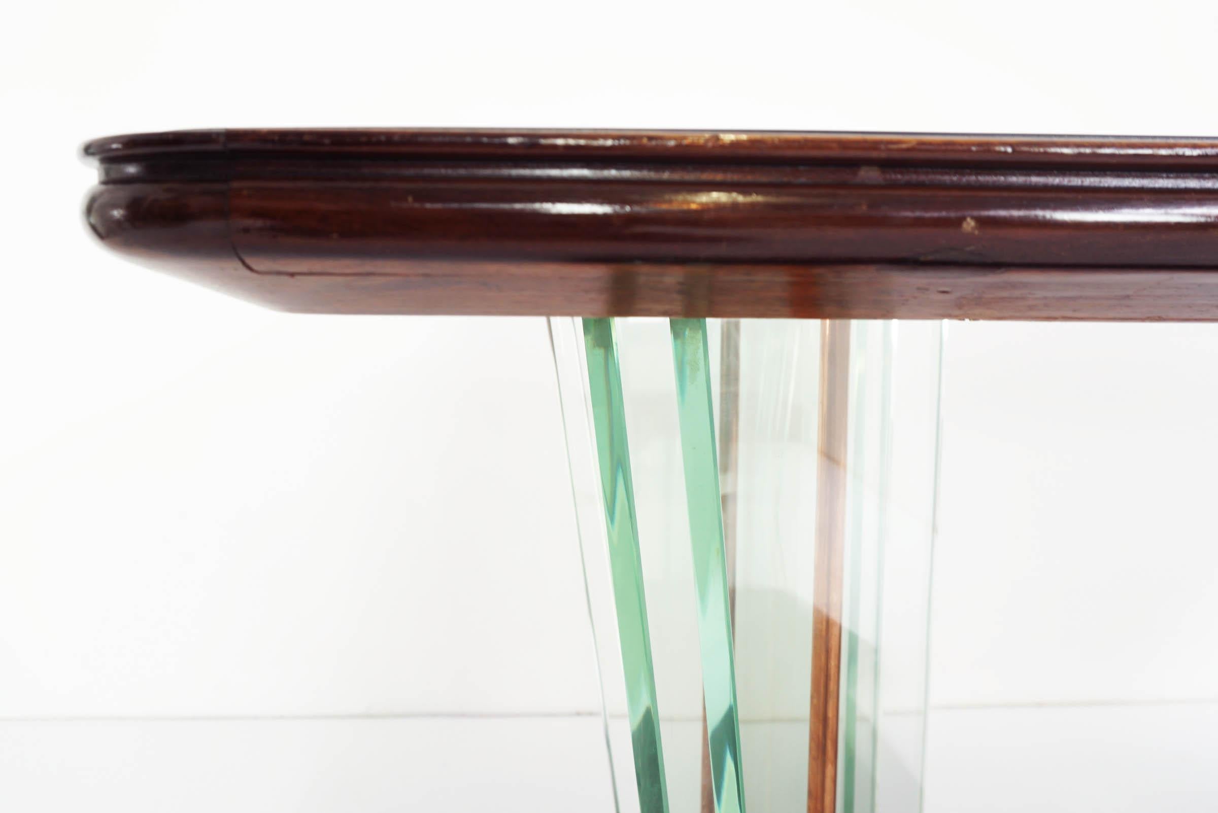 Stunning Vittorio Dassi, 1950 Italian Suspended Table For Sale 1