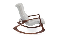 Stunning Vladimir Kagan Contour Rocking Chair
