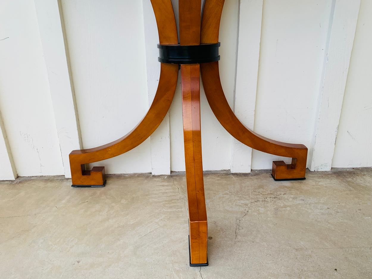 Stunning Wall Console W-Sunburst Top and Greek Key Legs 3