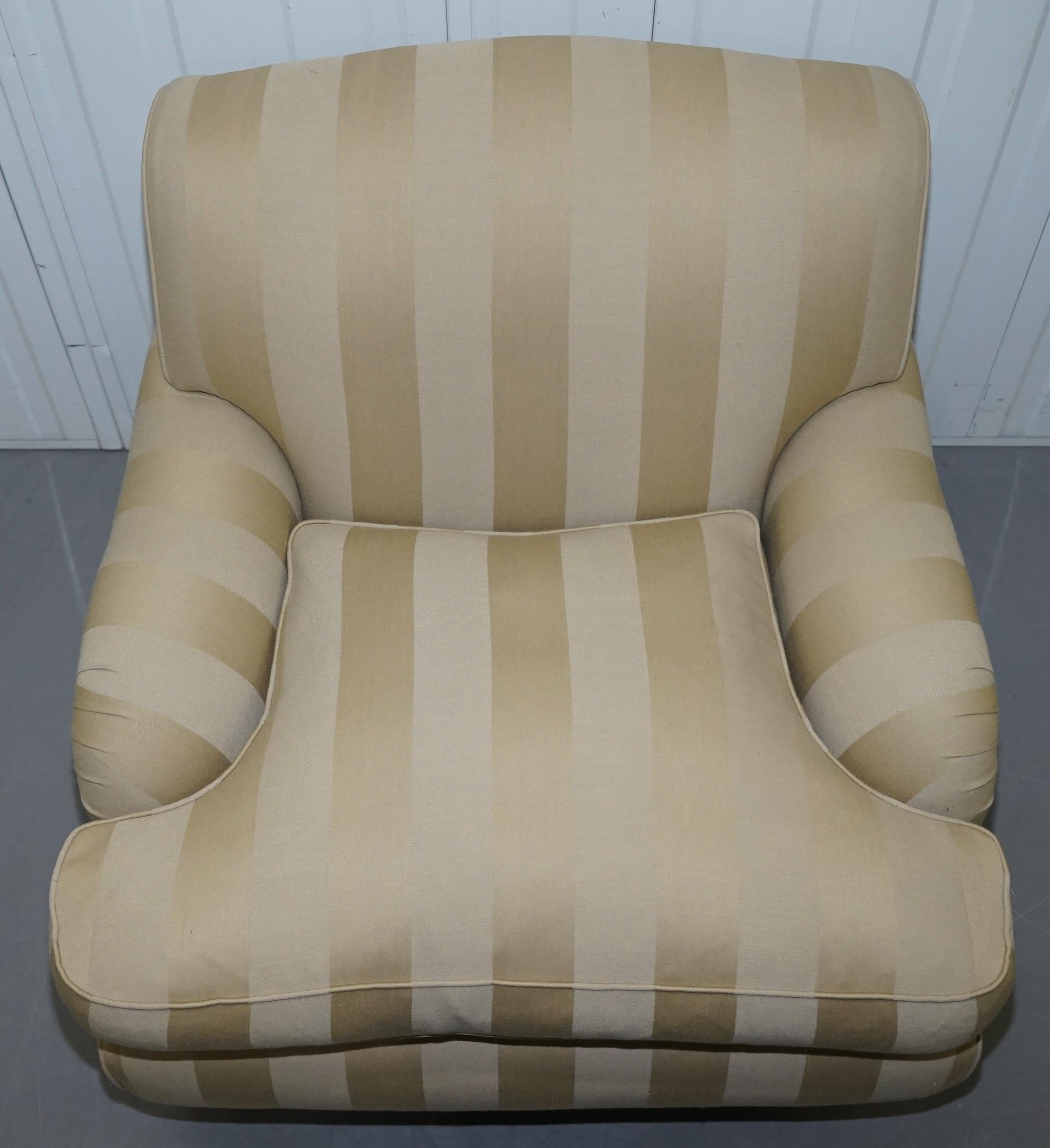 Stunning Wesley Barrell England Howard Sofa Pair of Armchairs Suite 9