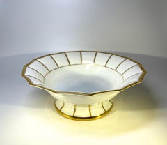 Stunning White Gold Antique Royal Copenhagen Palace Henriette Porcelain Taza