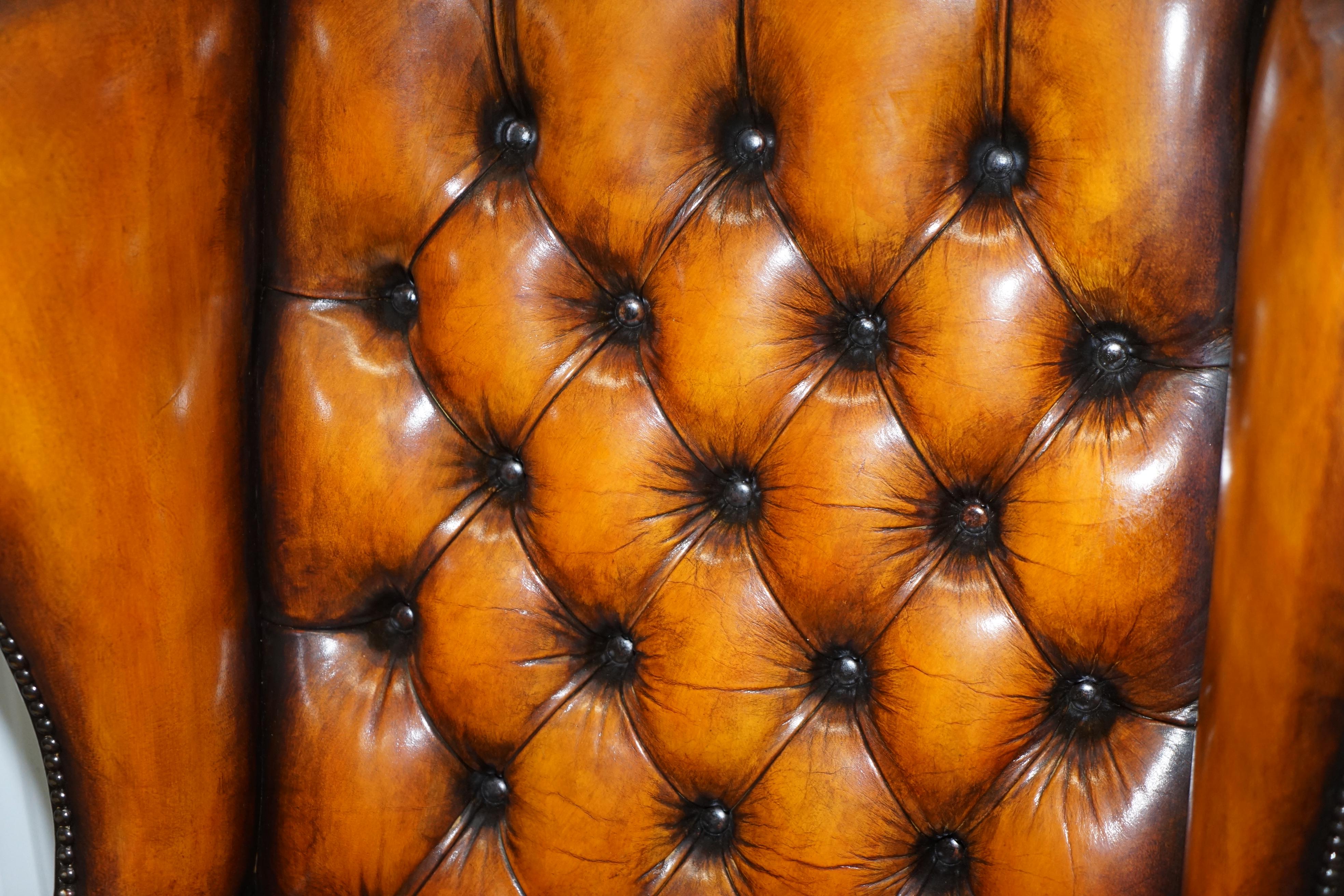 chesterfield leather chair