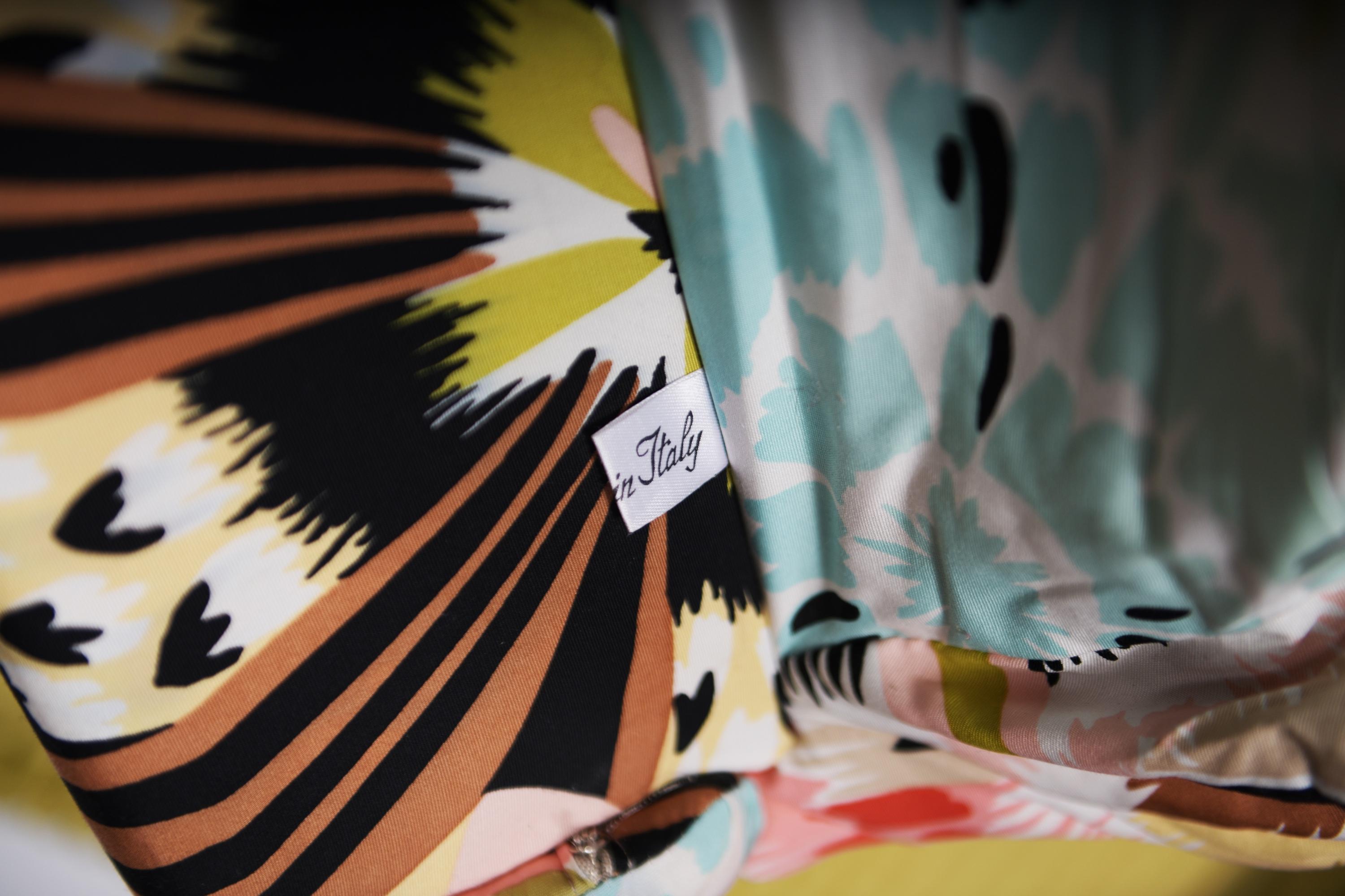 Atemberaubender XXL Mah Jong 'Missoni Home' Stoff von XXL  Hans Hopfer für Roche Bobois im Angebot 11