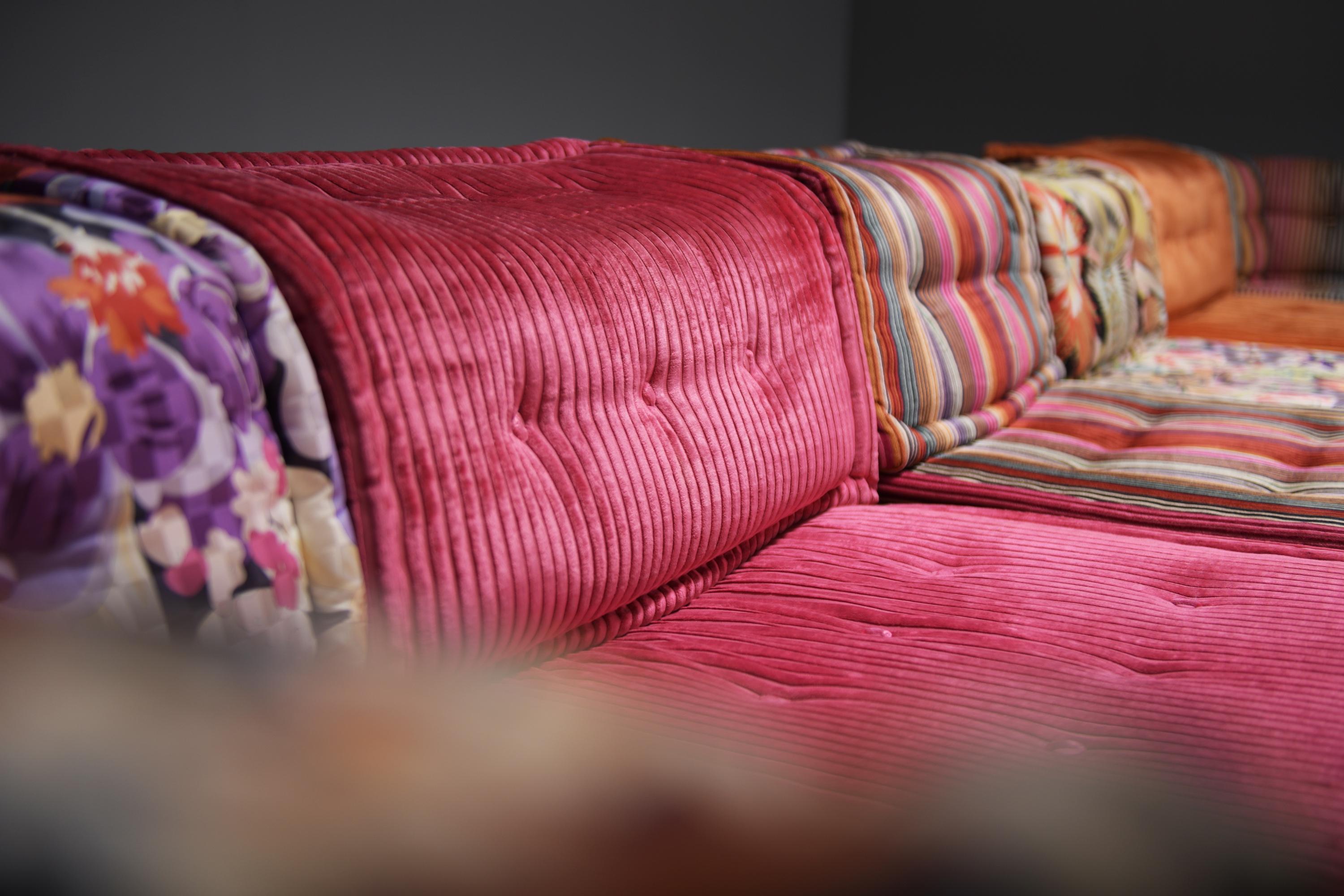 Atemberaubender XXL Mah Jong 'Missoni Home' Stoff von XXL  Hans Hopfer für Roche Bobois im Angebot 4