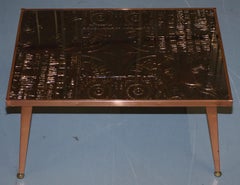 Stunning Zambian Copper Craft Ltd Ornate Coffee or Cocktail Table Seriously Cool